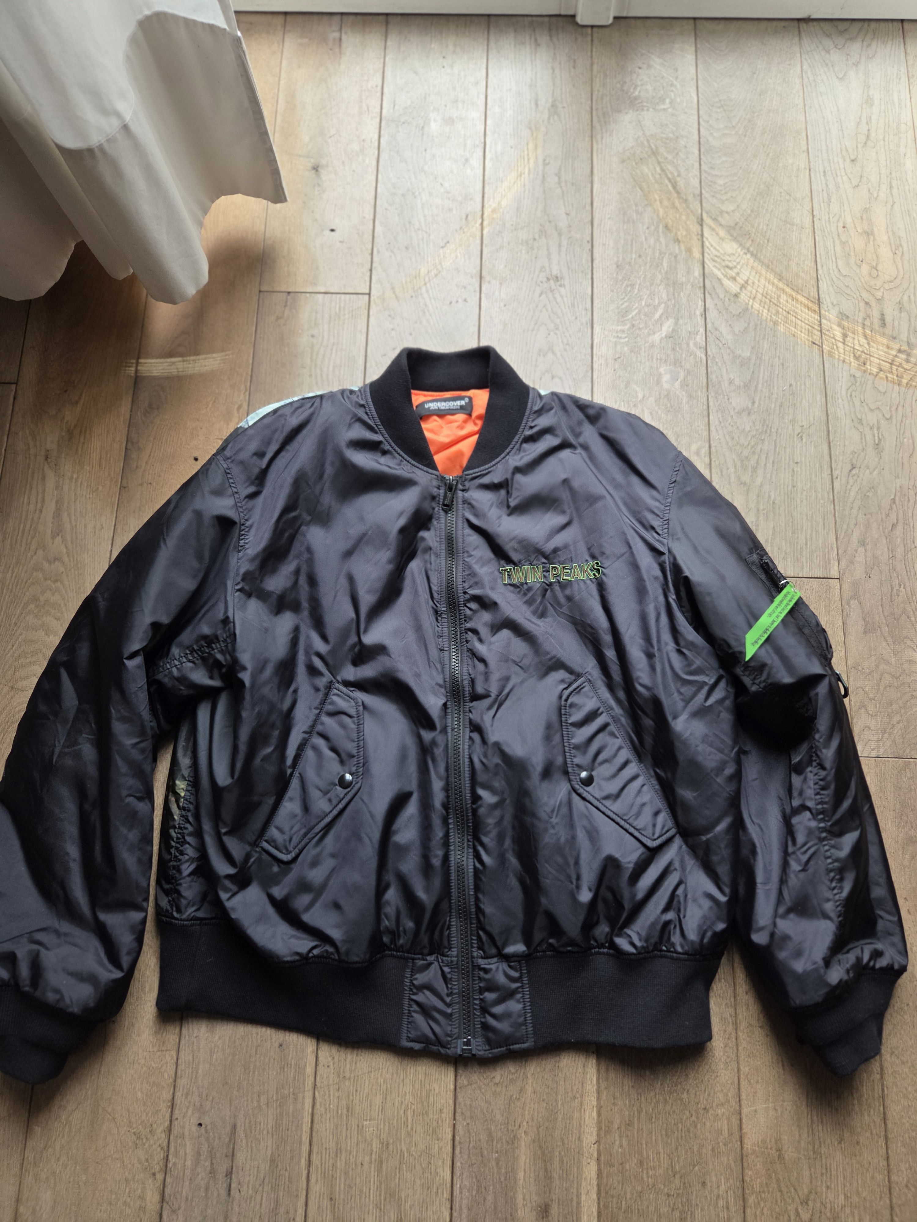 Undercover Twin Peaks Bomber Jacket Size US XXL / EU 58 / 5 - 3 Thumbnail