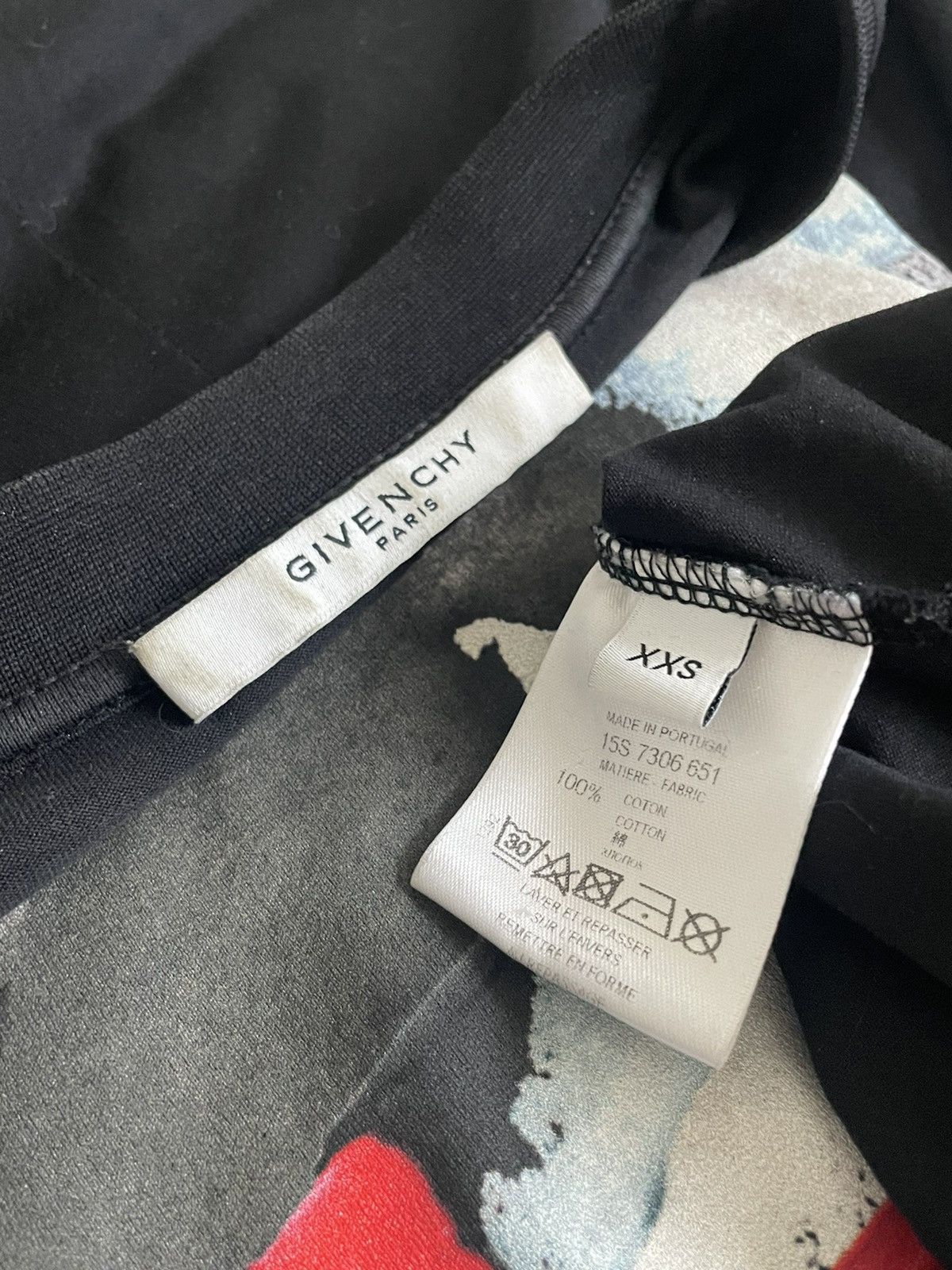Givenchy Givenchy Abstract Statue T Shirt Size US XXS / EU 40 - 3 Thumbnail