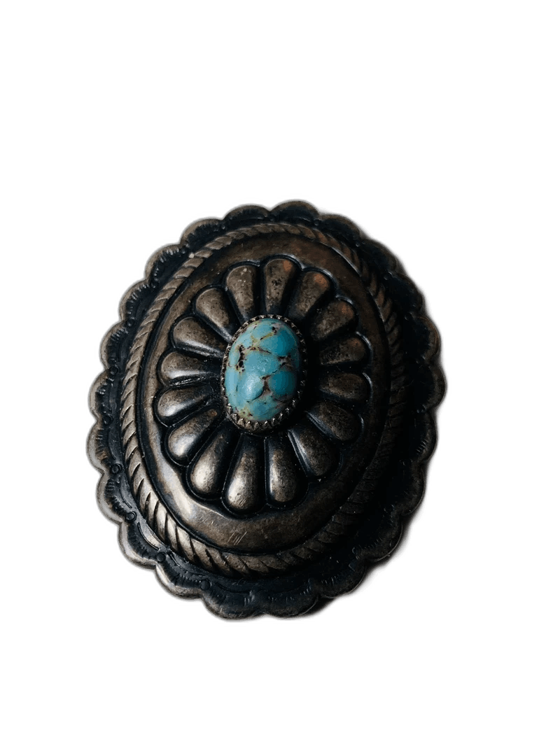 Kapital Navajo Silver Turquoise Buckle Size ONE SIZE - 1 Thumbnail