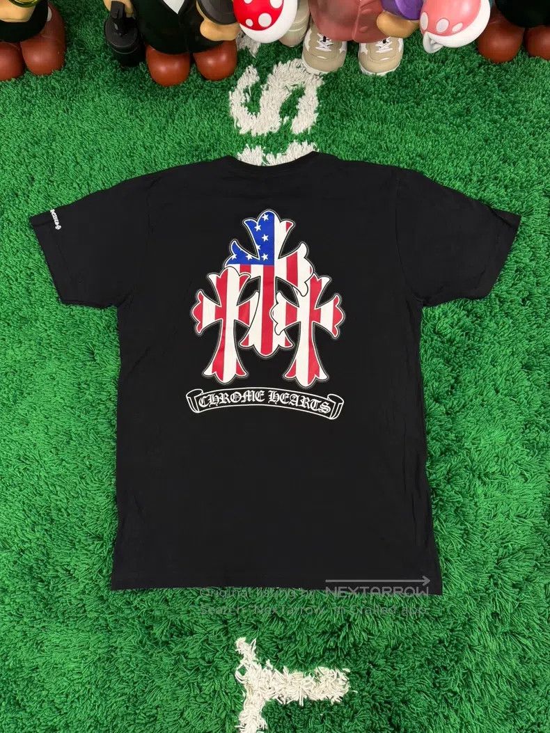 Chrome Hearts CHROME HEARTS Size L Sword, flag, three crosses, scrolls, s Size US L / EU 52-54 / 3 - 2 Thumbnail