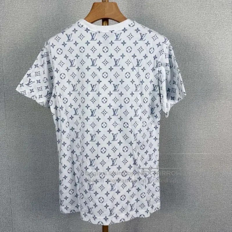 Louis Vuitton Louis Vuitton White Cotton Summer T. Size L / US 10 / IT 46 - 2 Thumbnail