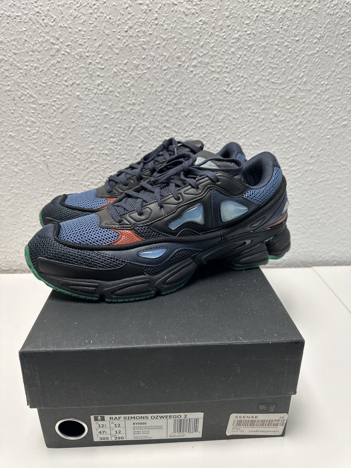 Adidas × Raf Simons Raf Simons ozweego 2 size 12.5 Size US 12.5 / EU 45-46 - 2 Thumbnail
