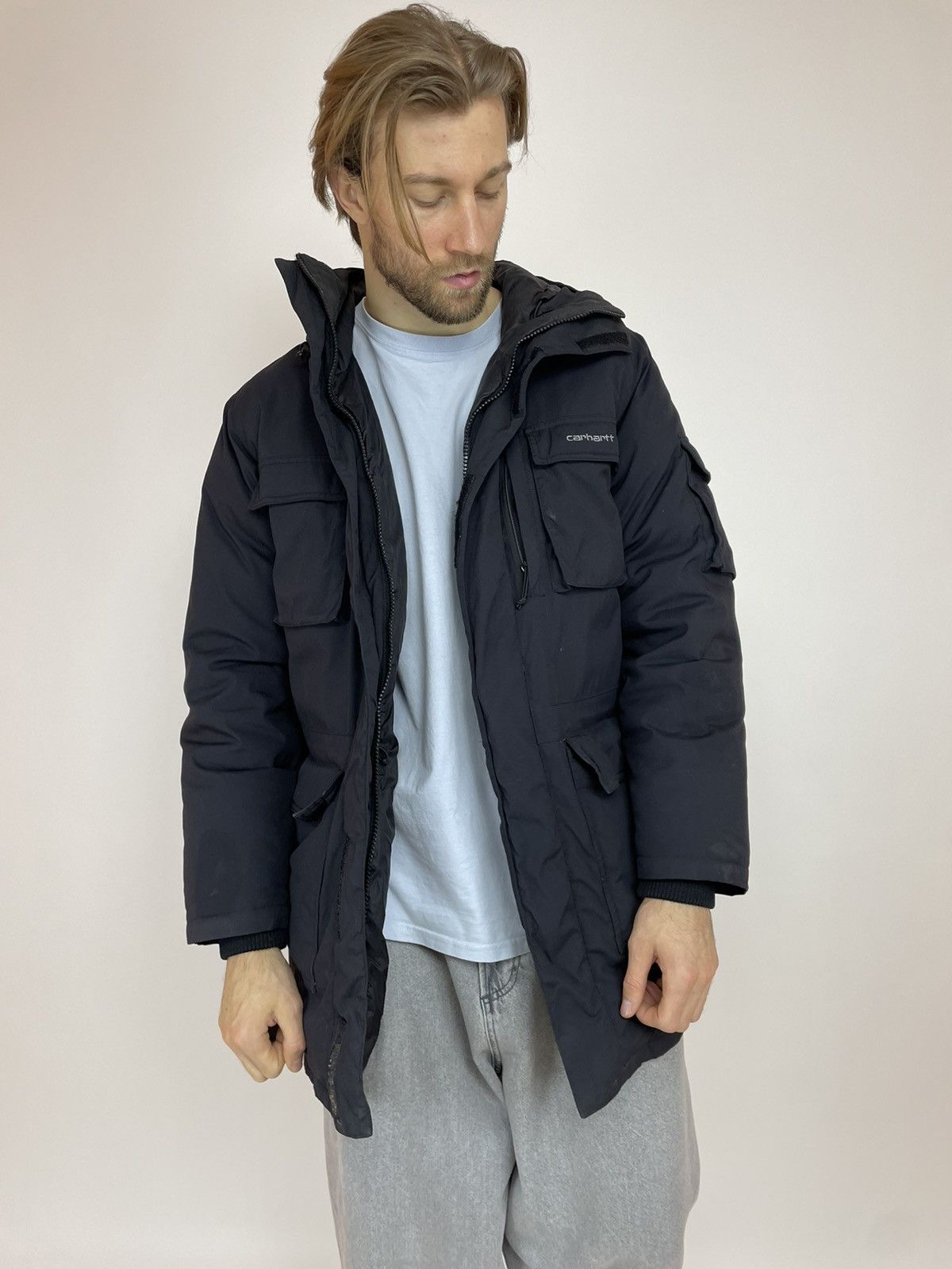 Carhartt CARHARTT Bering Down Parka Mens size M Size US M / EU 48-50 / 2 - 8 Thumbnail