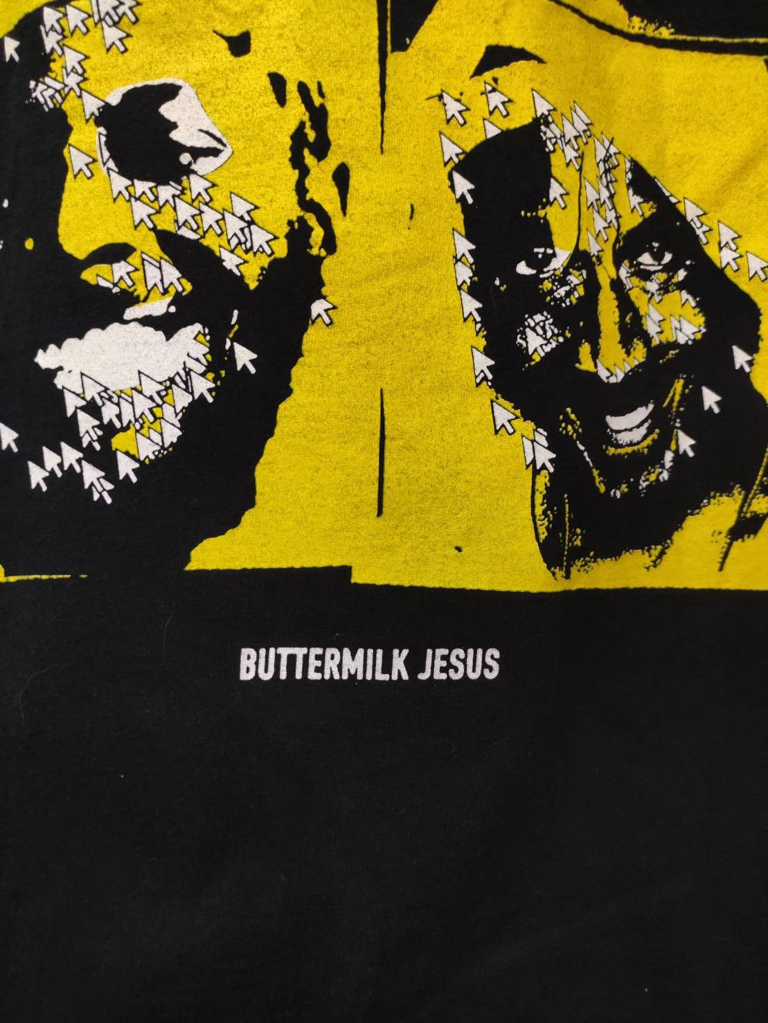 Rap Tees JPEGMAFIA " Buttermilk Jesus " Single Promo T-Shirt Size US L / EU 52-54 / 3 - 6 Thumbnail