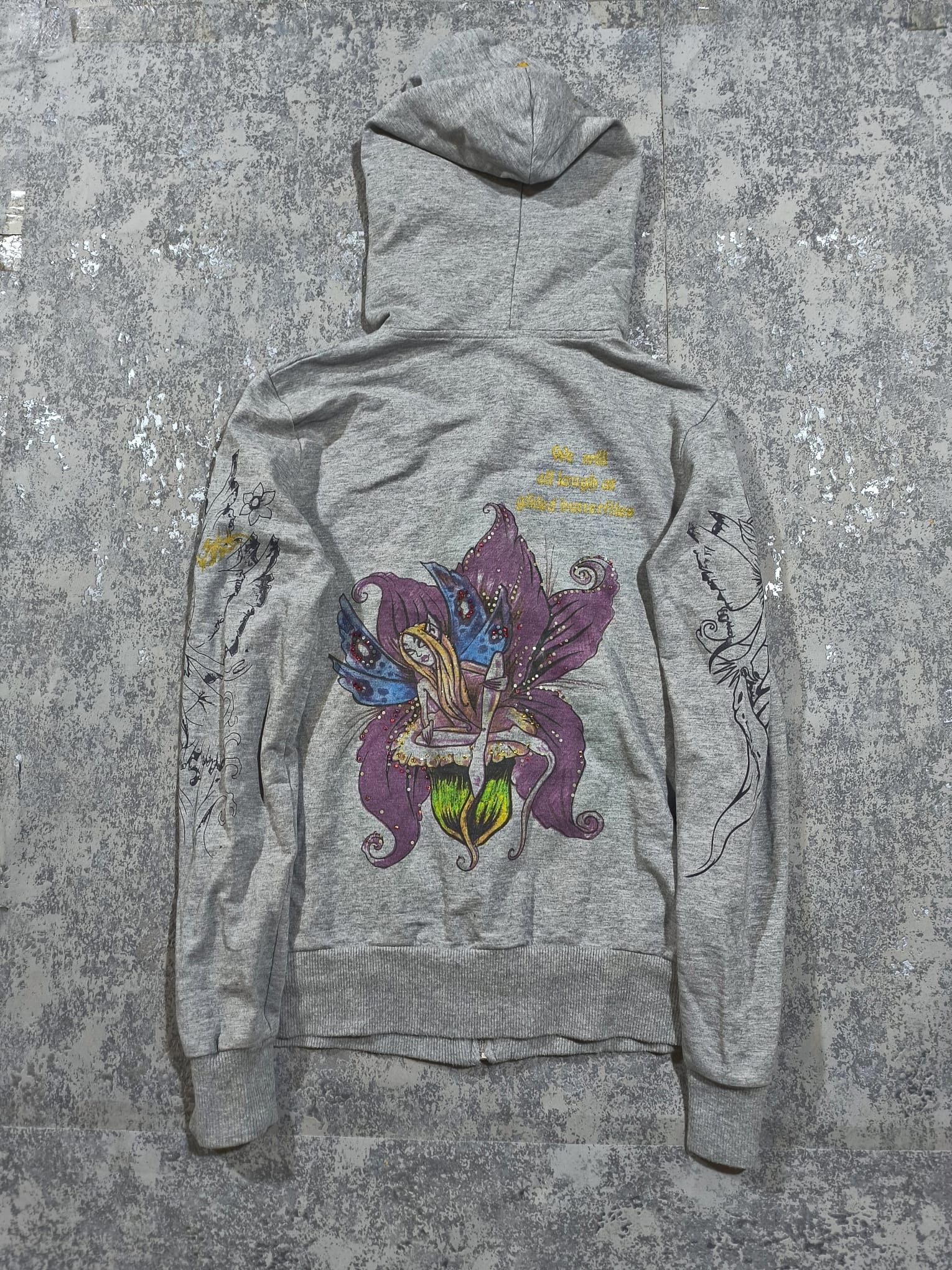 Affliction y2k naive fairy art hoodie Size S / US 4 / IT 40 - 5 Thumbnail