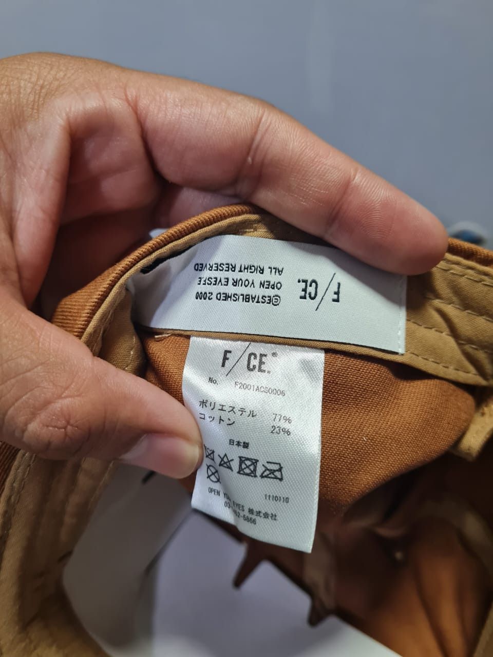F/CE F/CE 8 PANEL CAP BROWN Size ONE SIZE - 6 Thumbnail