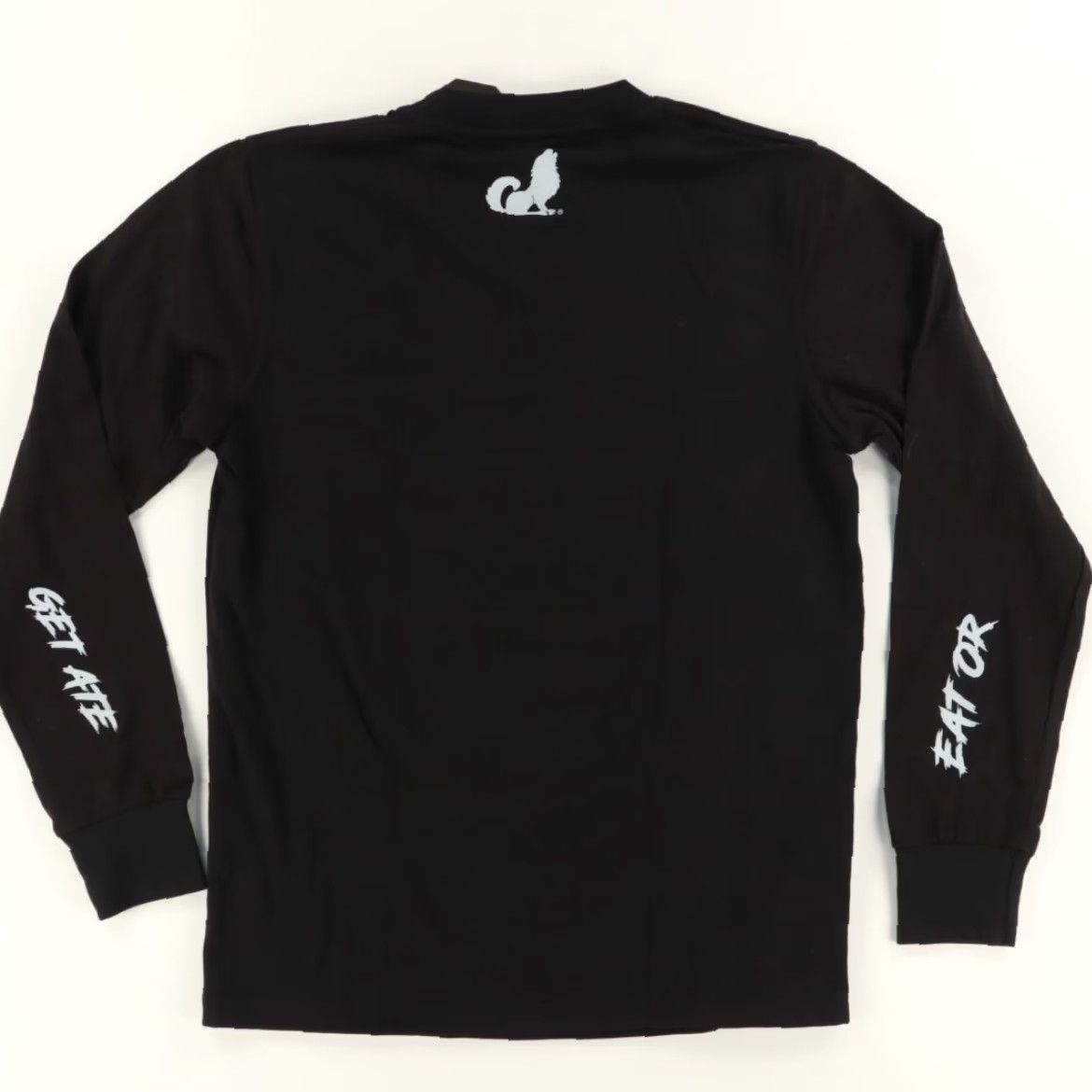 Vintage VINTAGE Wolf Pax Eat or Get Ate Solid Long Sleeve T-Shirt Black Men's S Size US S / EU 44-46 / 1 - 4 Thumbnail