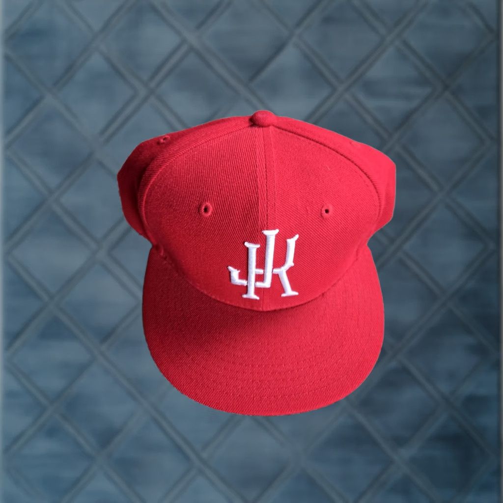 Logo 7 Jo Koy Hat Cap Snap Back Red White JK Logo Comedy Tour Snapback Men One Size Red Snapback Size ONE SIZE - 1 Thumbnail