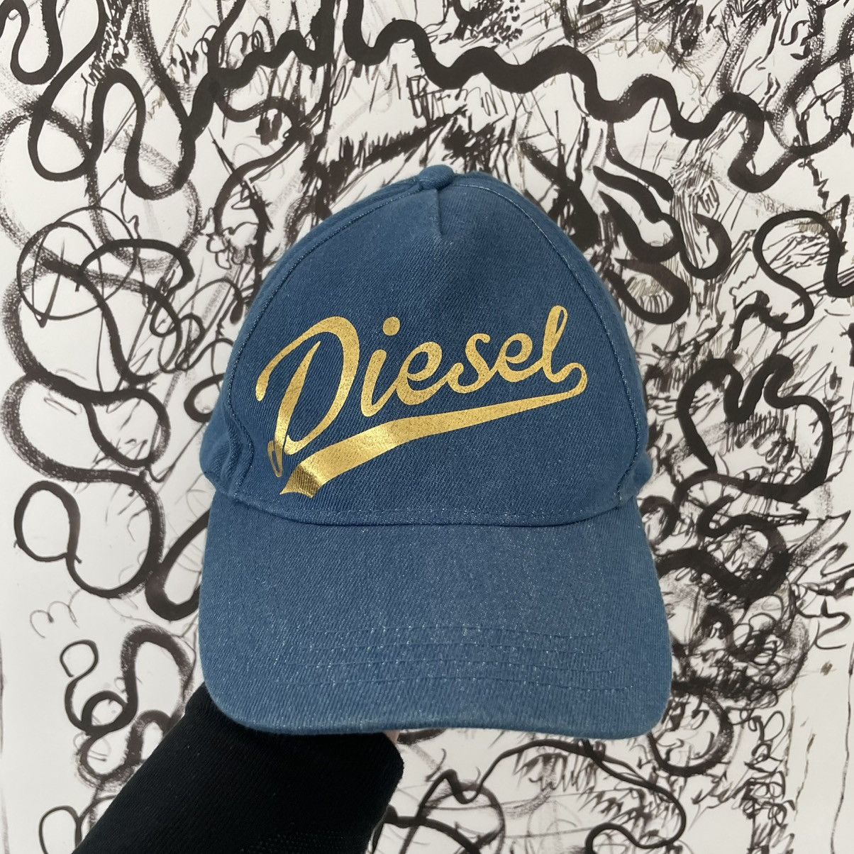Diesel Vintage Diesel Streetwear Hat Cap Y2k Size ONE SIZE - 1 Thumbnail