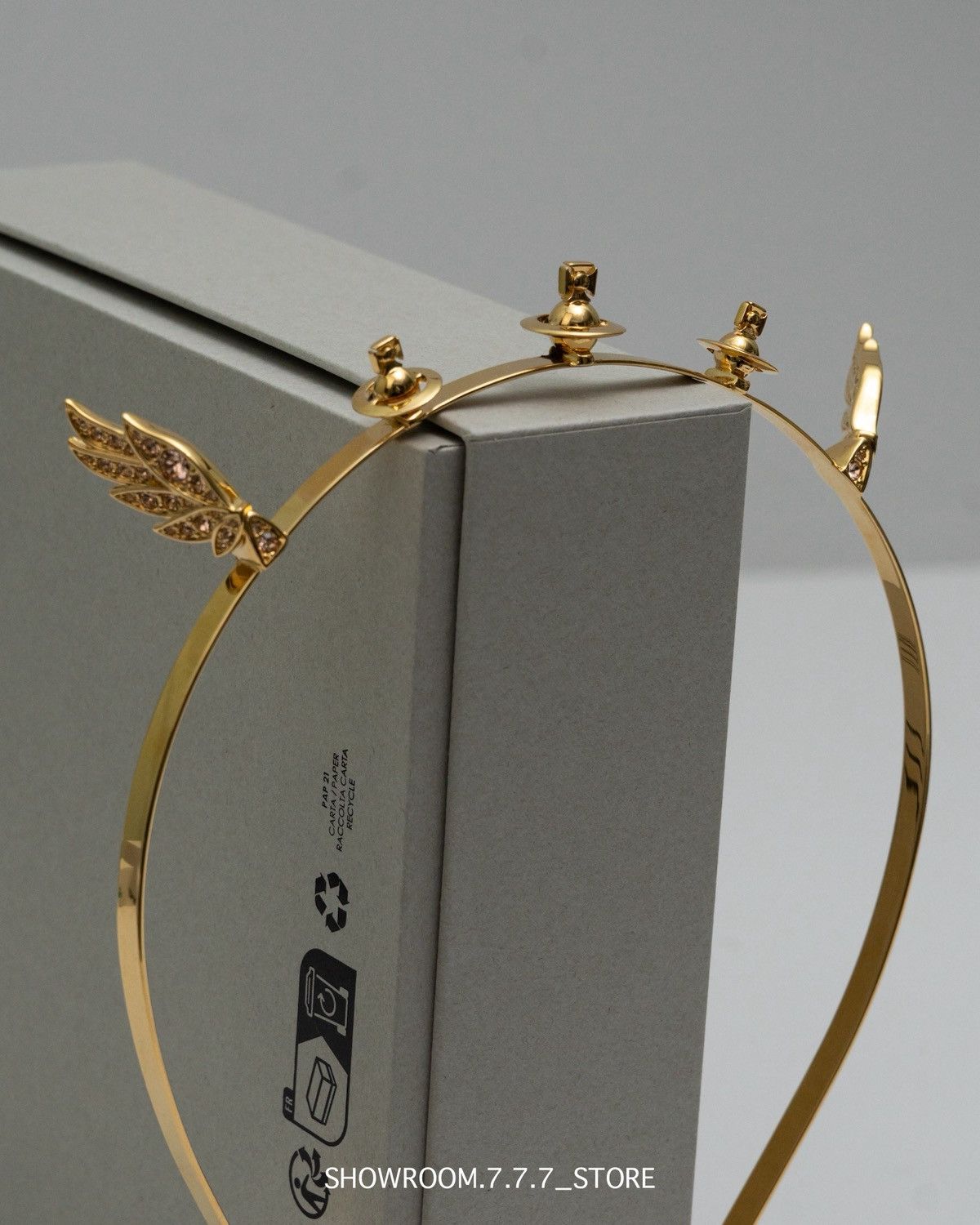 Vivienne Westwood Vivienne Westwood Cassendra Alice Band Size ONE SIZE - 8 Thumbnail