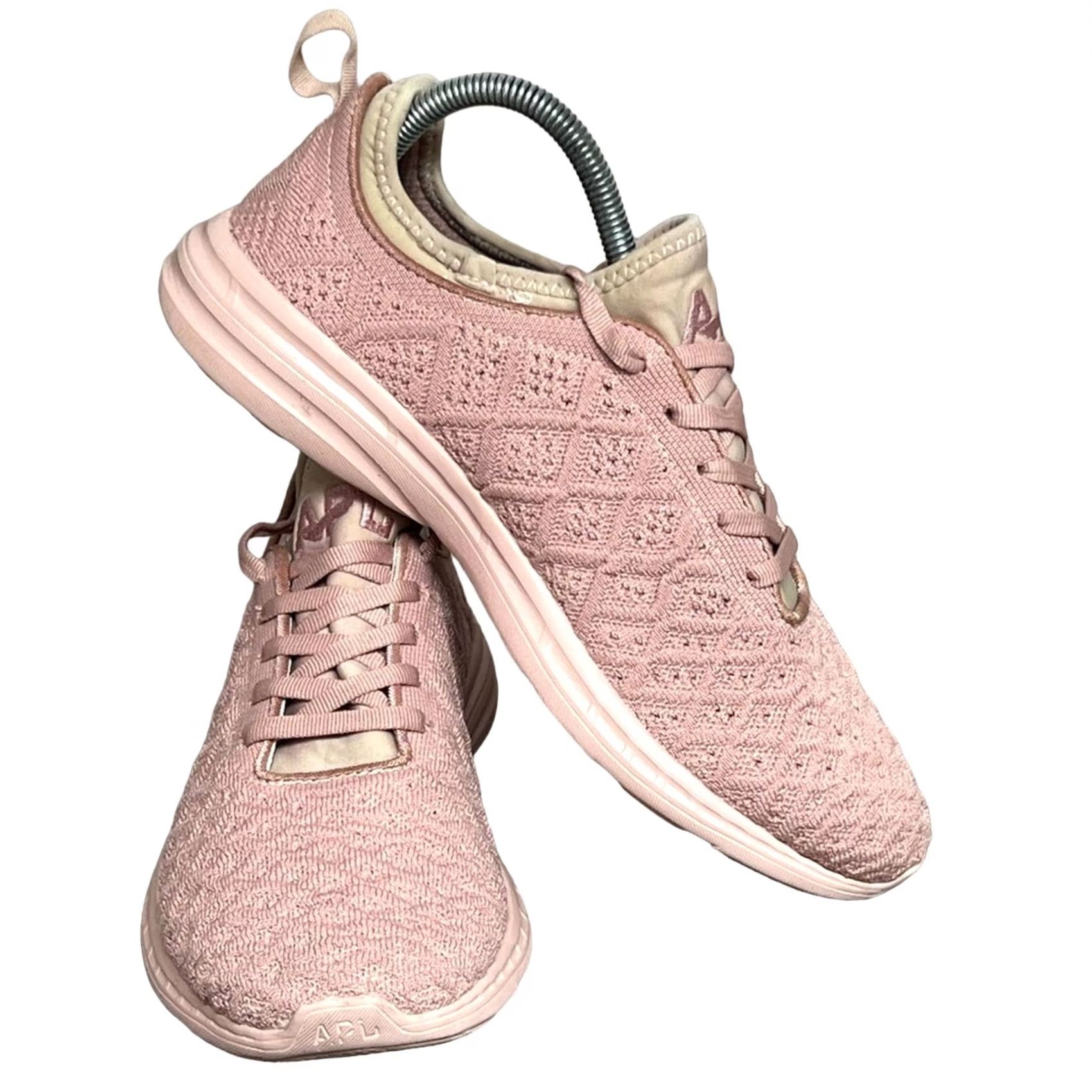 Vintage APL Athletic Propulsion Labs Womens Techloom Phantom ROSE SIZE 9 NICE Shoes Size US 9 / IT 39 - 2 Thumbnail