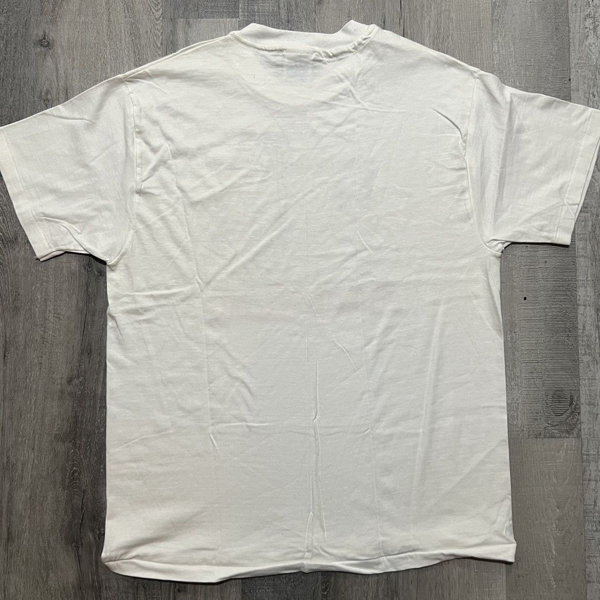 Hanes × Vintage VTG Cowlorado Nurses Are Moovelous 90s White Nursing Shirt Size US L / EU 52-54 / 3 - 3 Thumbnail