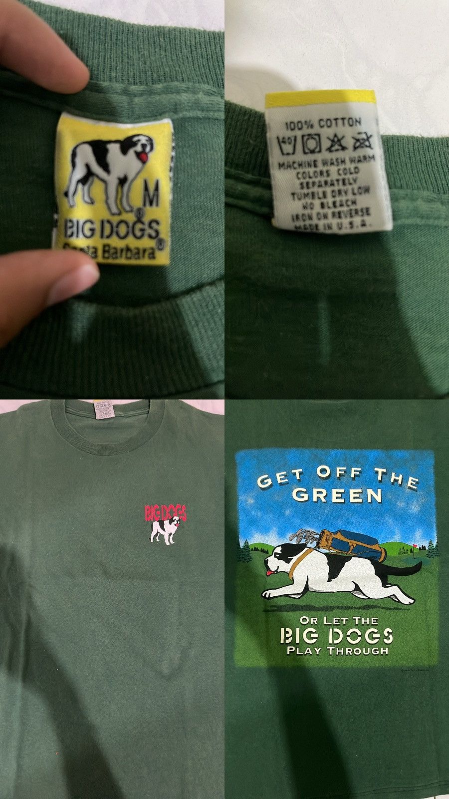 Vintage T shirt vintage big dog 1998 Size US M / EU 48-50 / 2 - 2 Thumbnail