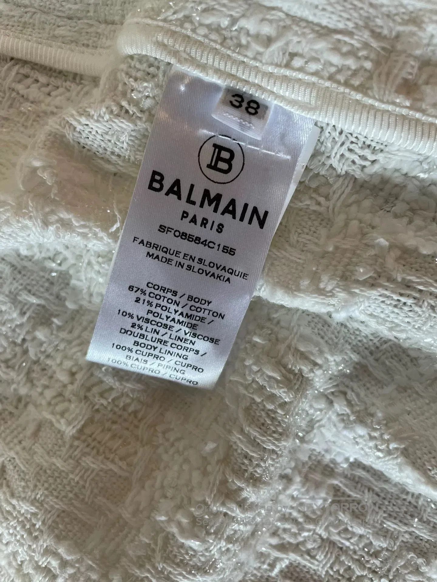 Balmain Balmain Knitted Coat. Size S / US 4 / IT 40 - 6 Thumbnail