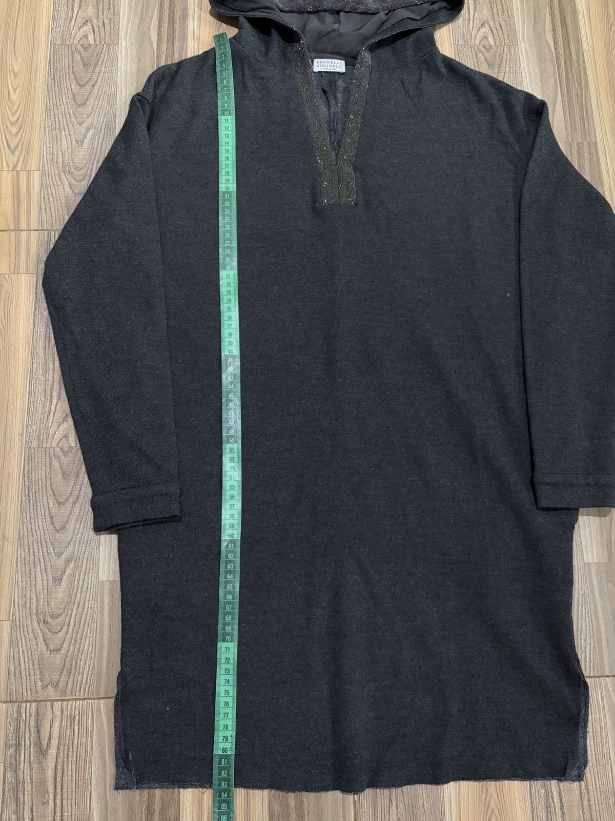 Brunello Cucinelli BRUNELLO CUCINELLI LONG HOODIE Size S / US 4 / IT 40 - 12 Thumbnail