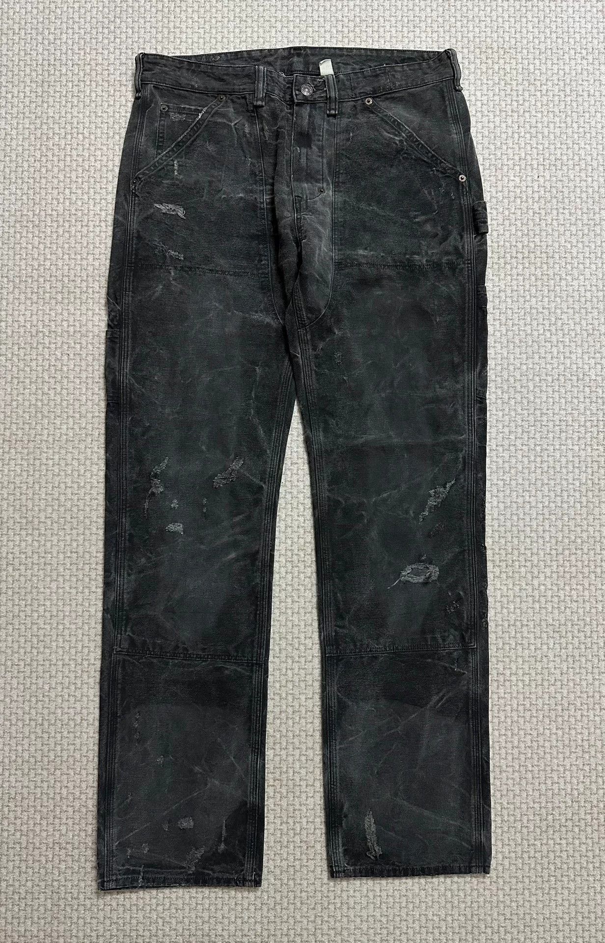 Denim & Supply Ralph Lauren Ralph Lauren Distressed Work Pants Size US 33 - 1 Thumbnail