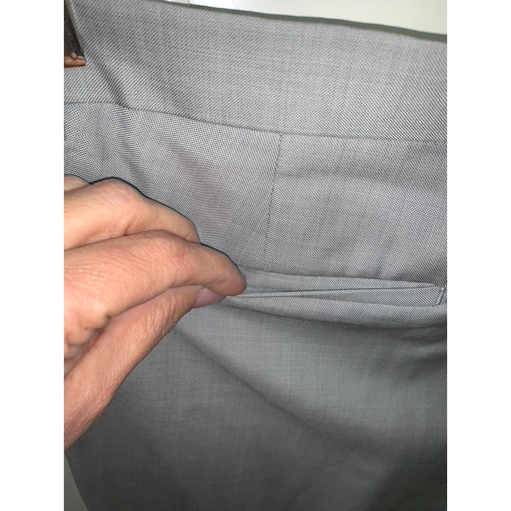 Theory Theory Men's Gray Dress Pants Size 33 Tailored Business Size US 33 - 8 Thumbnail