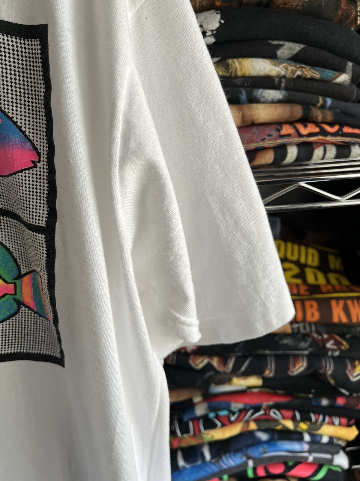 Arts & Science 90s Fish Psychedelic Single Stitch Animal Nature Tee Size US XL / EU 56 / 4 - 5 Thumbnail