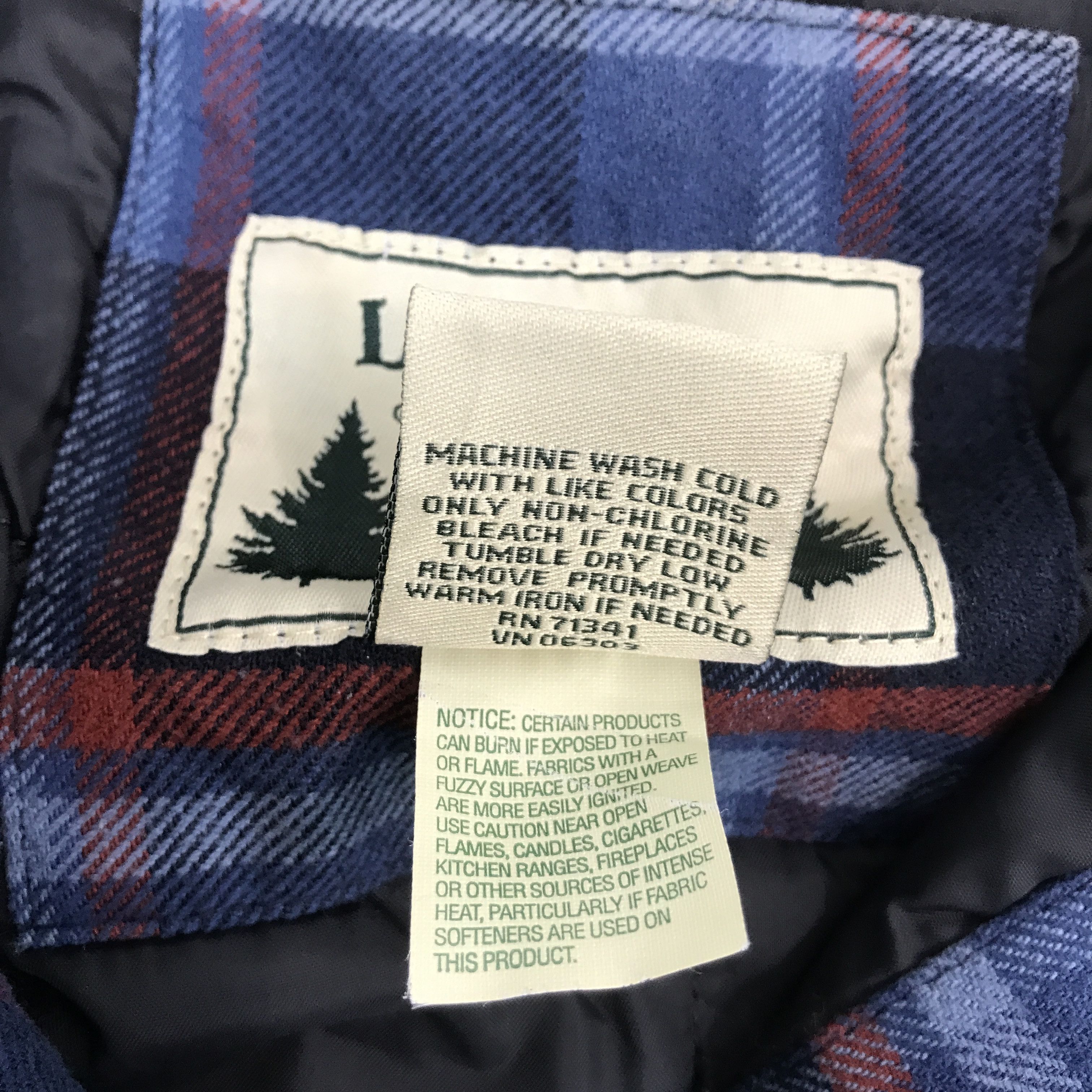 Flannel × L.L. Bean LL.BEAN FLANNAL DESIGN JACKET Size US L / EU 52-54 / 3 - 12 Thumbnail
