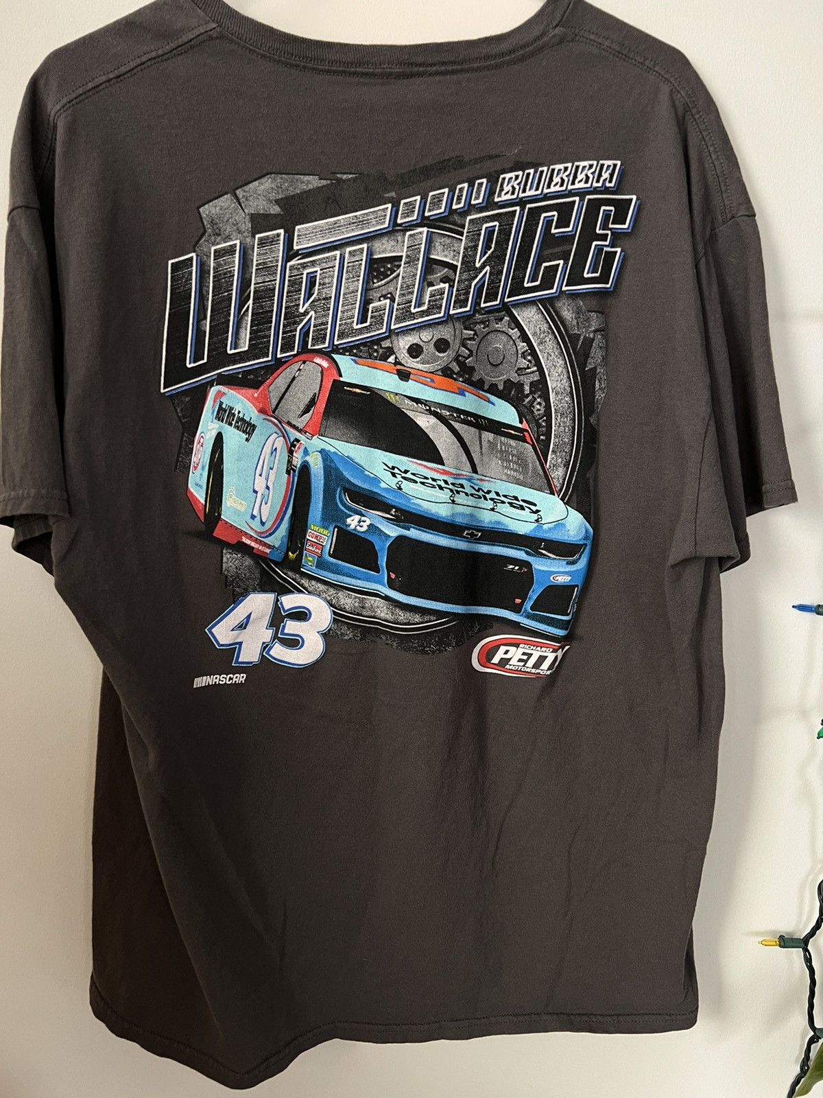 NASCAR × Vintage Crazy Y2K Bubba Wallace NASCAR AOP Tee Size US XL / EU 56 / 4 - 3 Thumbnail