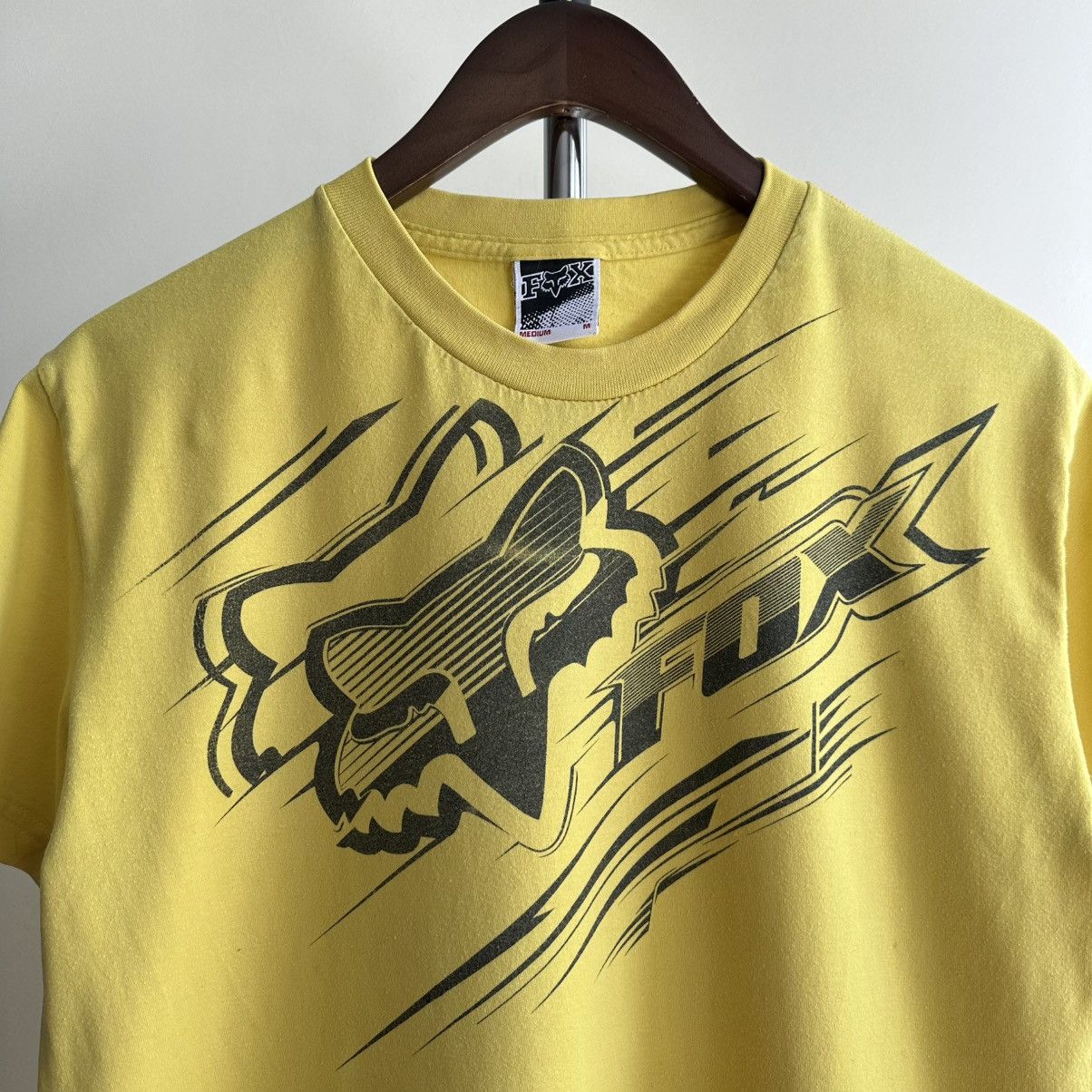 Fox Racing × Vintage VINTAGE Y2K FOX RACING BIG LOGO TEE Size US M / EU 48-50 / 2 - 2 Thumbnail