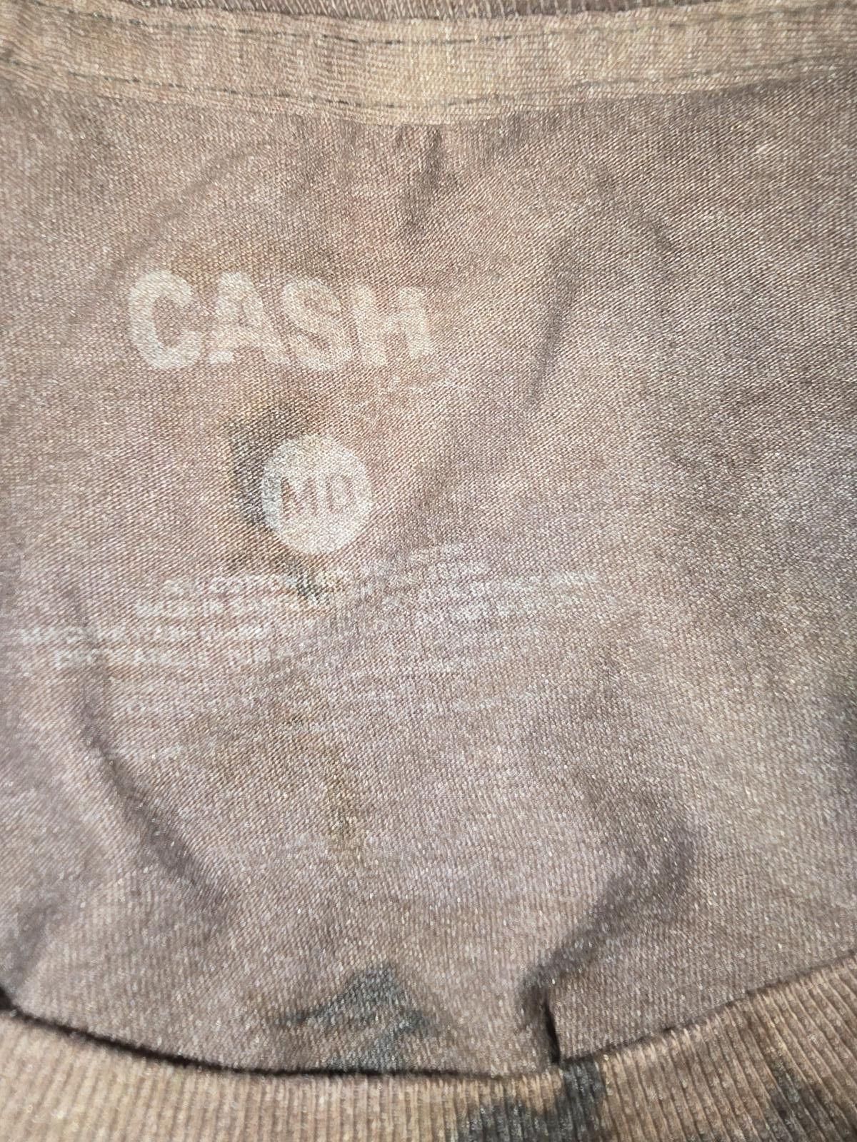 Designer Vintage Johnny Cash 'Man in Black' Graphic Tee Size M / US 6-8 / IT 42-44 - 2 Thumbnail