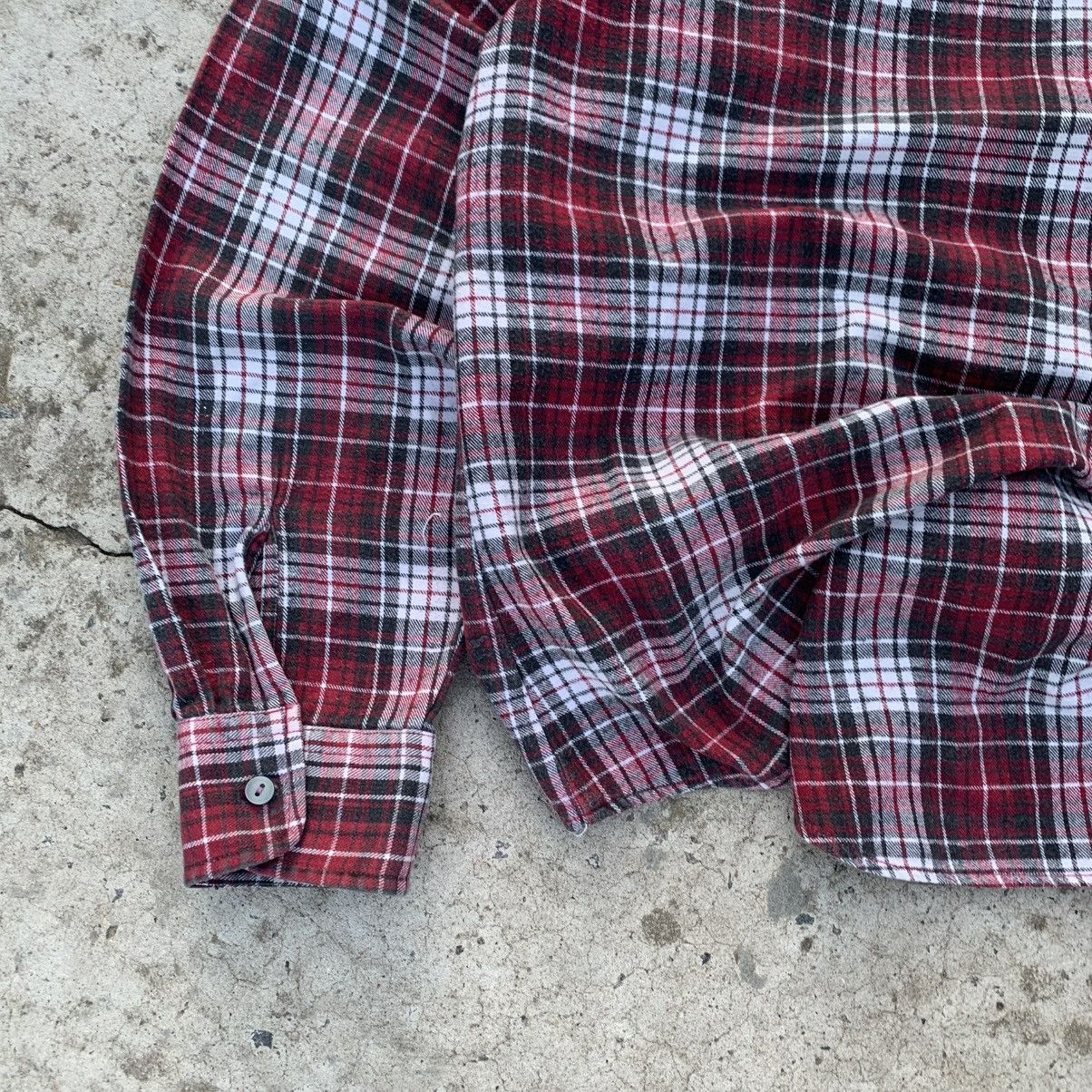 Flannel Vintage Japanese Style Flannel Druzhba KNR Checkered Shirt Size US M / EU 48-50 / 2 - 9 Thumbnail