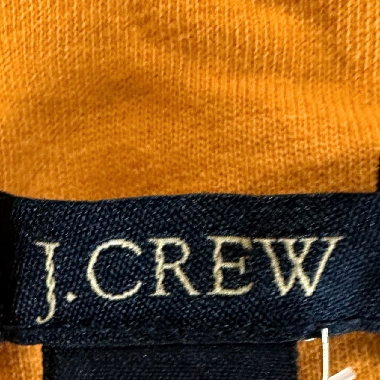 J.Crew J. Crew Polo Sweatshirt Men Large Orange Quarter Zip Collared Pullover 100% Cotton NEW Size US L / EU 52-54 / 3 - 4 Thumbnail
