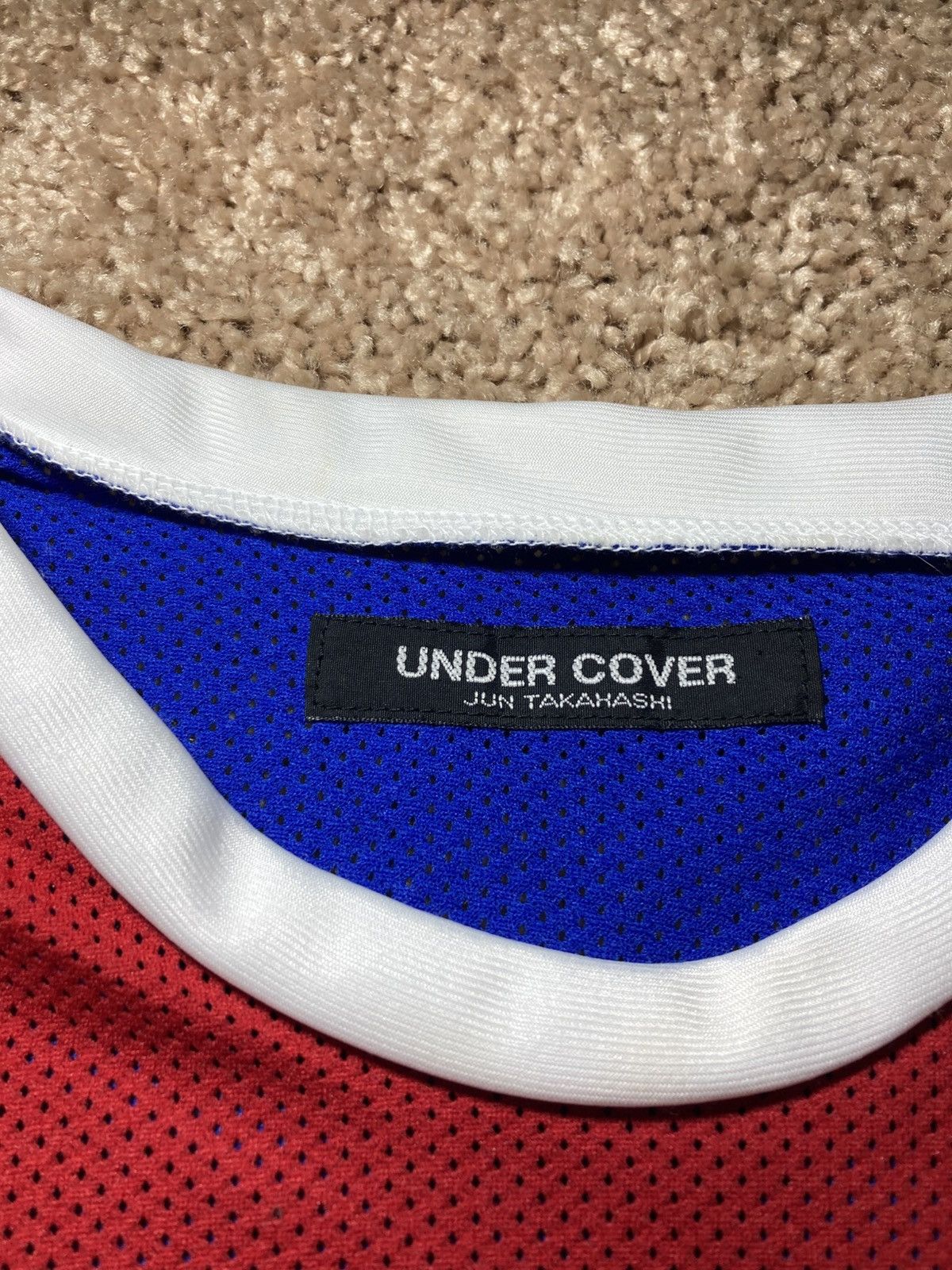 Jun Takahashi AW96 Undercover Go Crackers! Mesh BMX Jersey 1996 90s Hockey Size US S / EU 44-46 / 1 - 4 Thumbnail