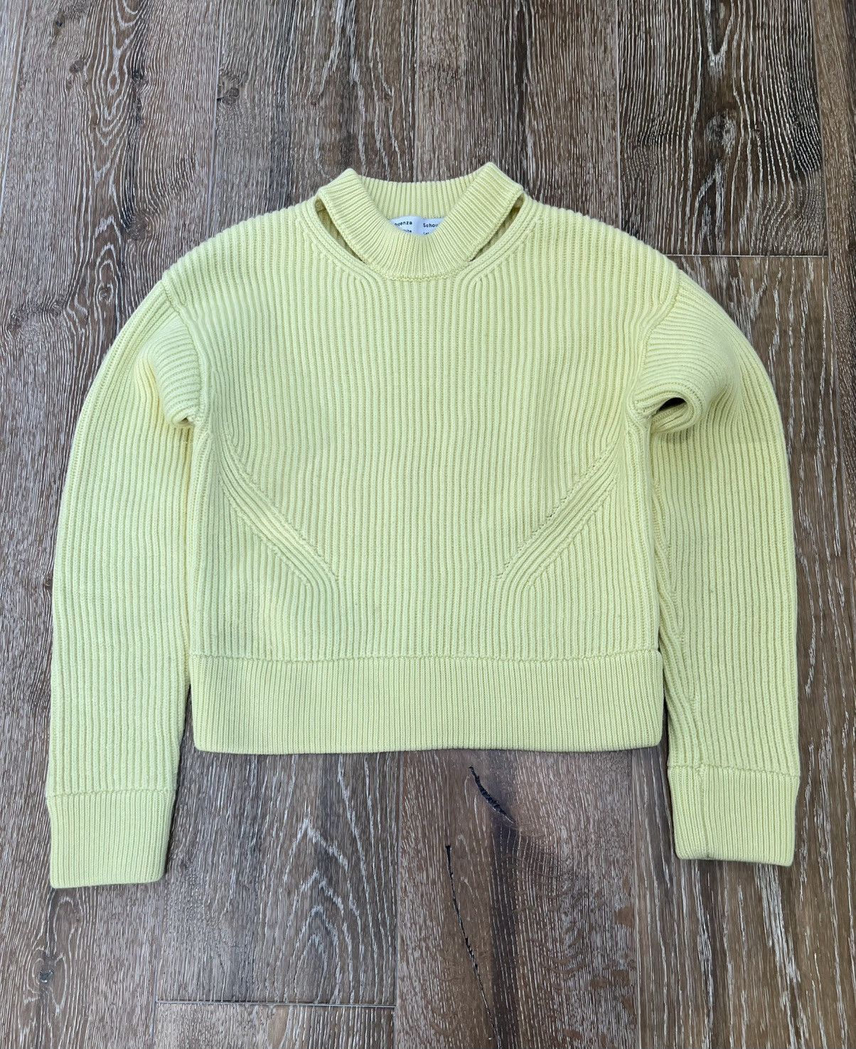 Proenza Schouler Proenza Schouler Chunky Rib Knit Sweater Size S / US 4 / IT 40 - 1 Thumbnail