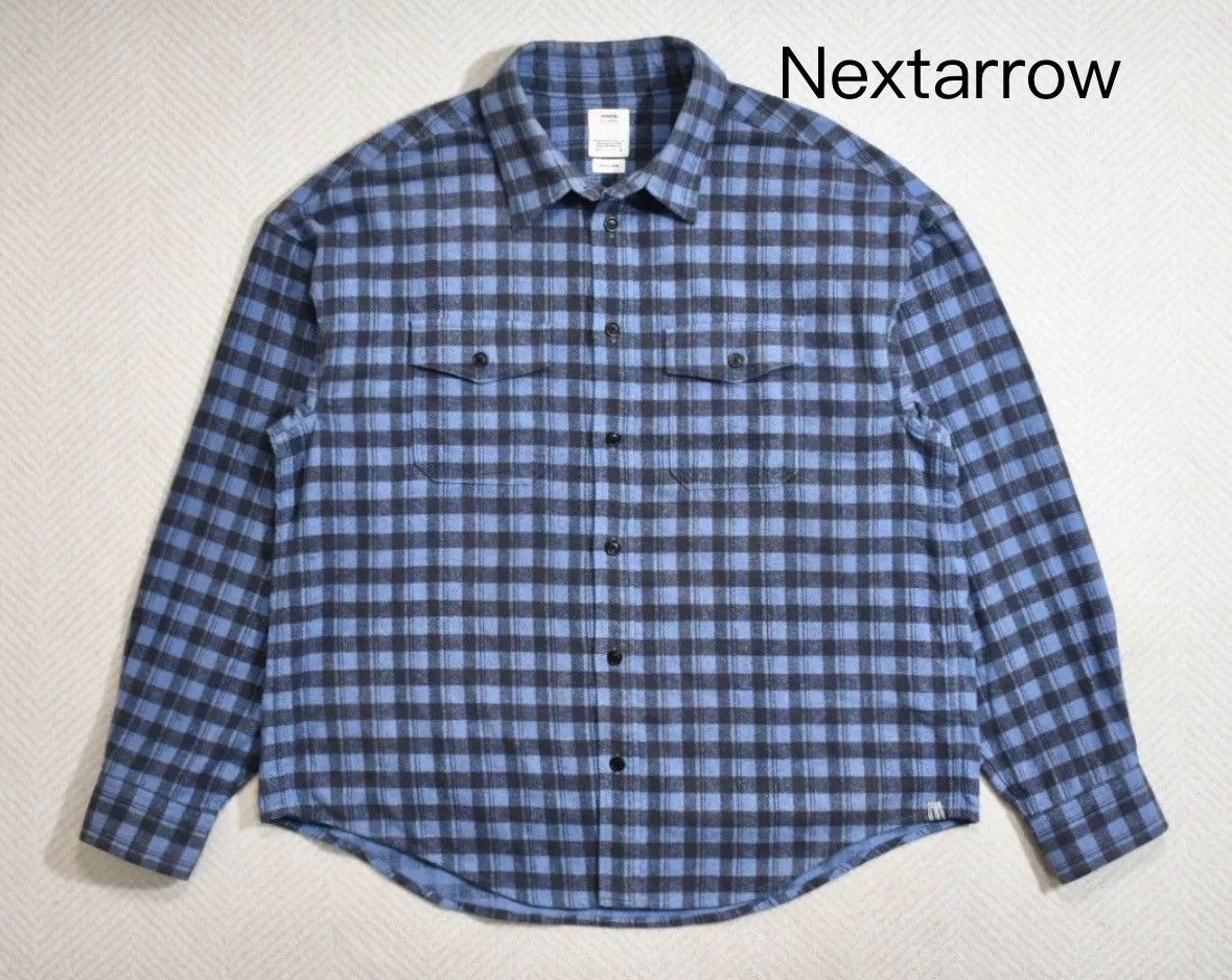 Visvim Visvim 22aw Pioneer Khadi Check shirt2412-Nextarrow Size US L / EU 52-54 / 3 - 1 Thumbnail