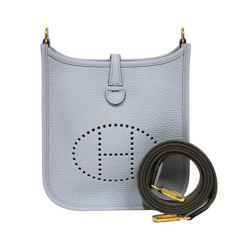 image of Hermes Clemence Evelyne Tpm in Blue, Women's