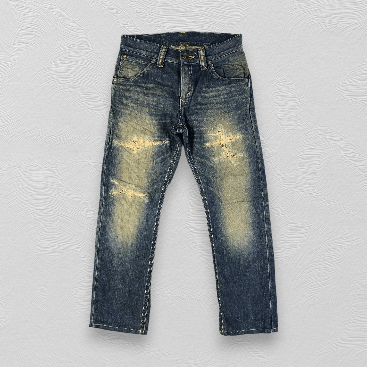image of Edwin Xv Jeans Rusty Wash Denim Kj1650 in Blue, Men's (Size 28)