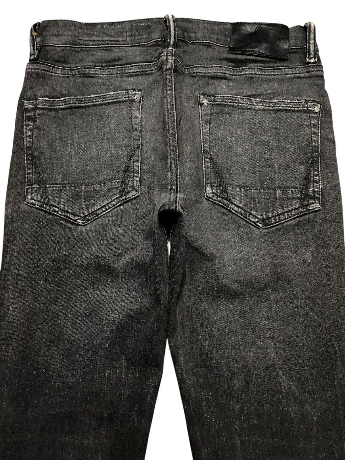 Allsaints Vintage Allsaint Spitalfields Black Denim skinny Jeans Size US 28 / EU 44 - 4 Thumbnail