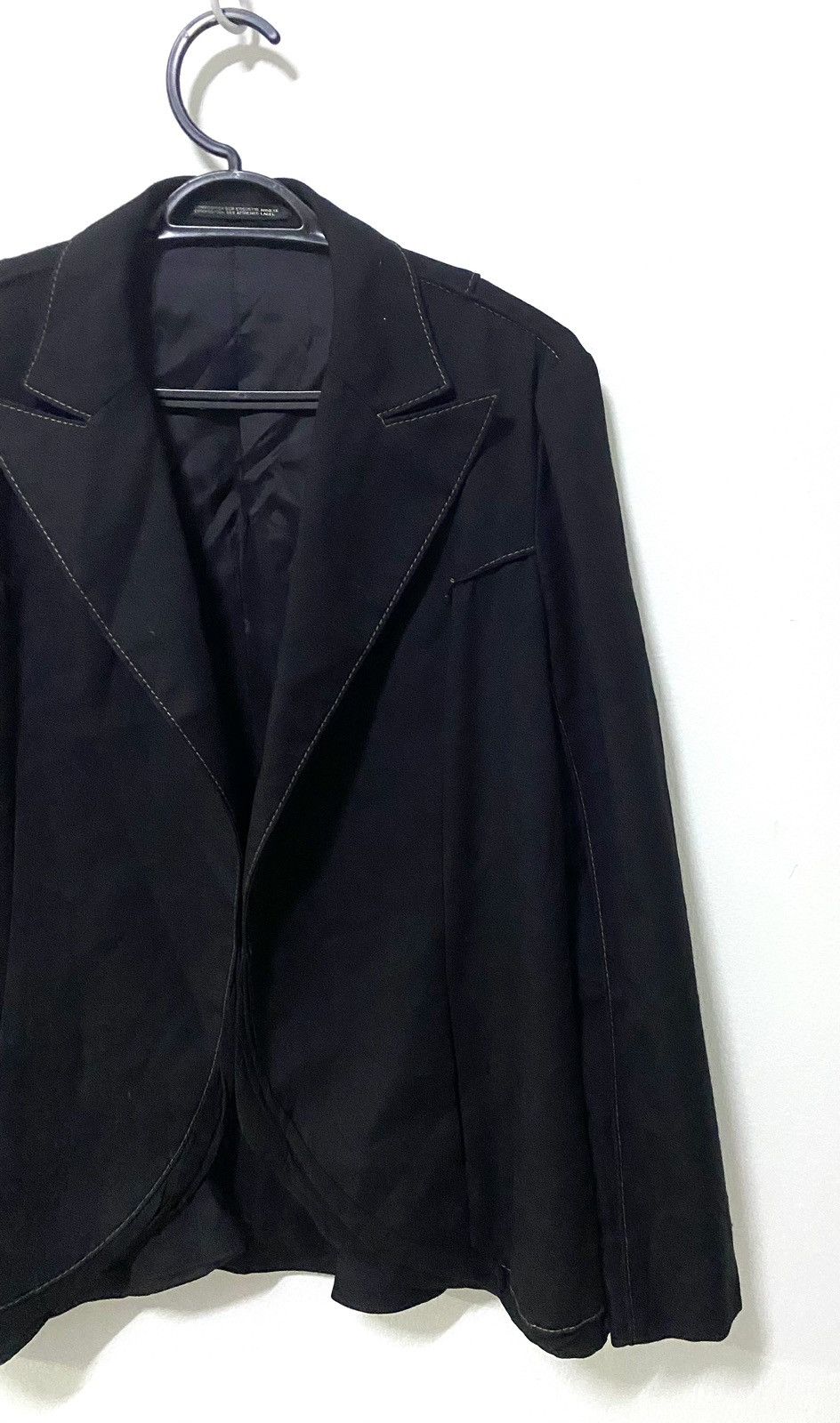 Yohji Yamamoto Iconic Signature Yohji Yamamoto Jacket Coat Size S / US 4 / IT 40 - 3 Thumbnail