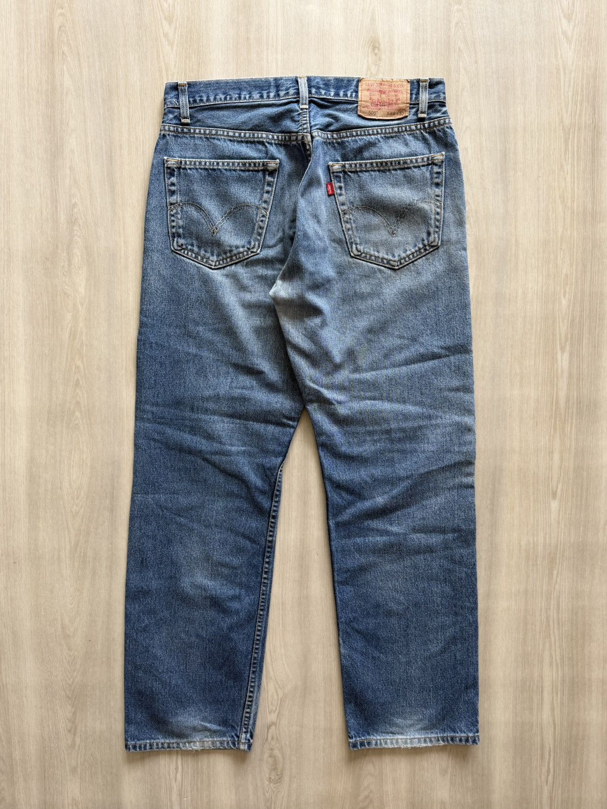 Levi's Vintage Y2K 03 Levis 505 Sz 34x32 Distressed Fade Size US 34 / EU 50 - 8 Thumbnail