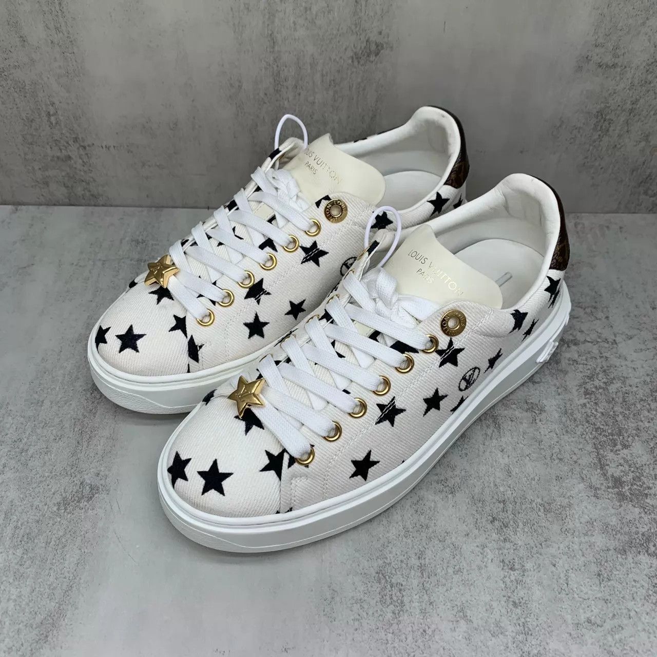 Louis Vuitton LV Time Out Star Sneakers 36 95 New Size US 5.5 / IT 35.5 - 1 Thumbnail
