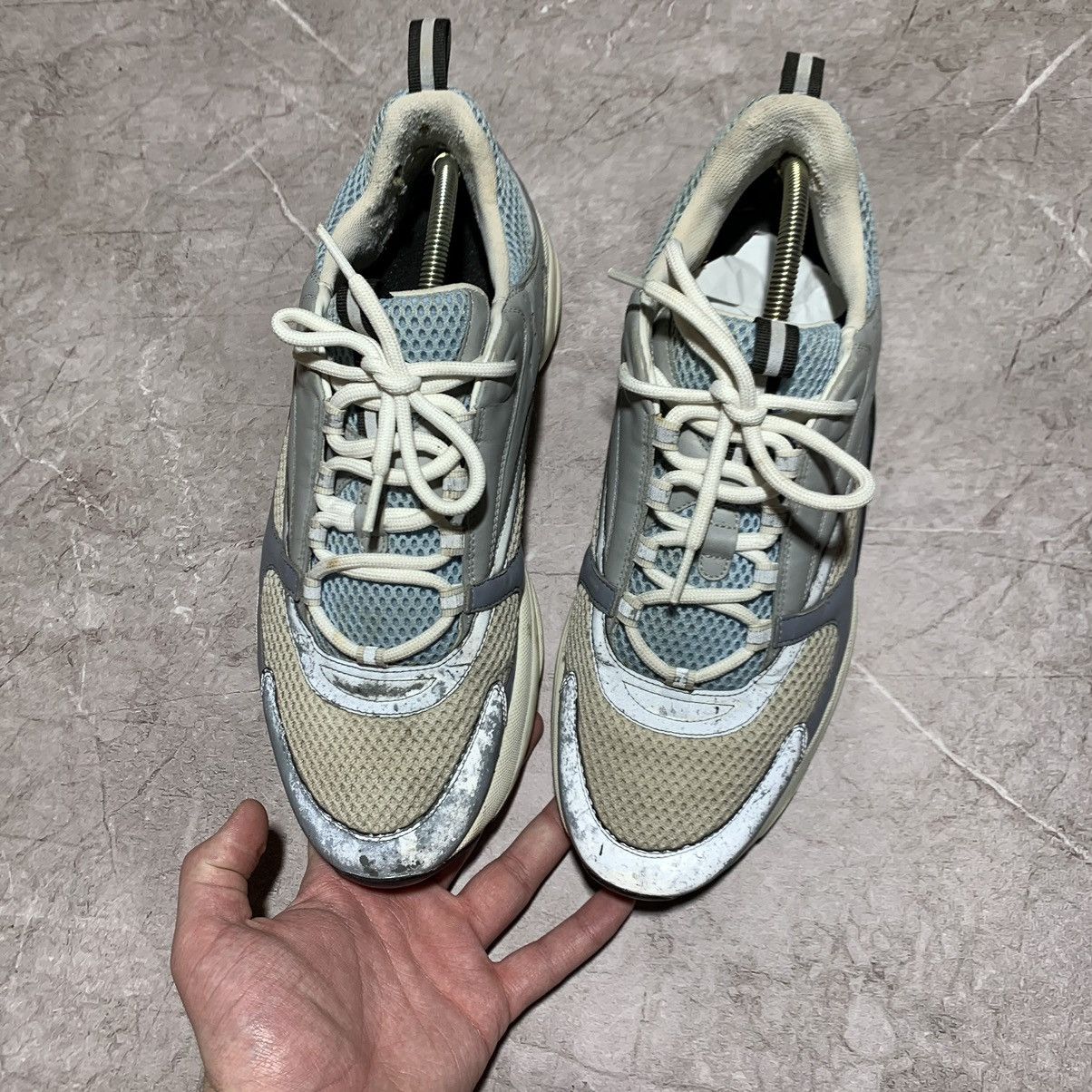 Dior Christian Dior b22 sneakers distressed Size US 13 / EU 46 - 3 Thumbnail