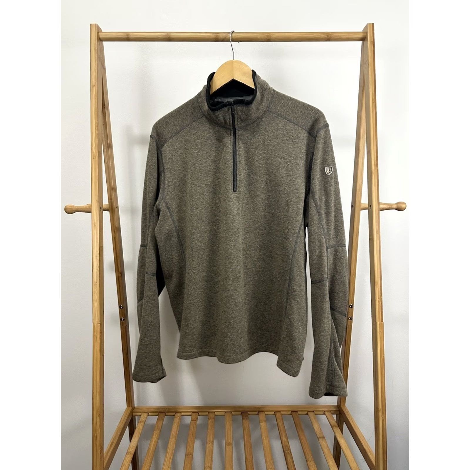 Vintage Kuhl Kashmira Sweater Brown Fleece Men Size L 1/4 Zip Pullover Shirt Womens Mens? Size US L / EU 52-54 / 3 - 2 Thumbnail