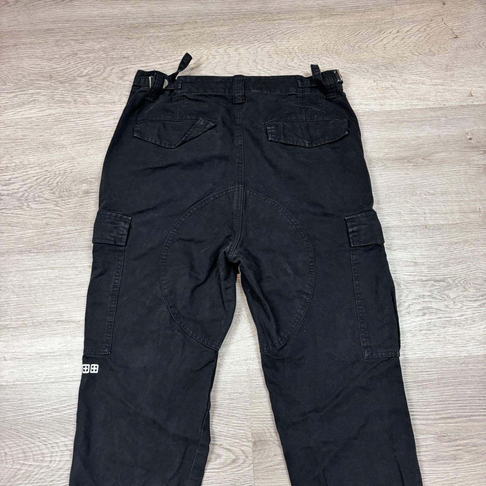 Ksubi Ksubi Kraft Cargo Black Pants Men's 31x26 Streetwear Skater Size US 31 - 4 Thumbnail