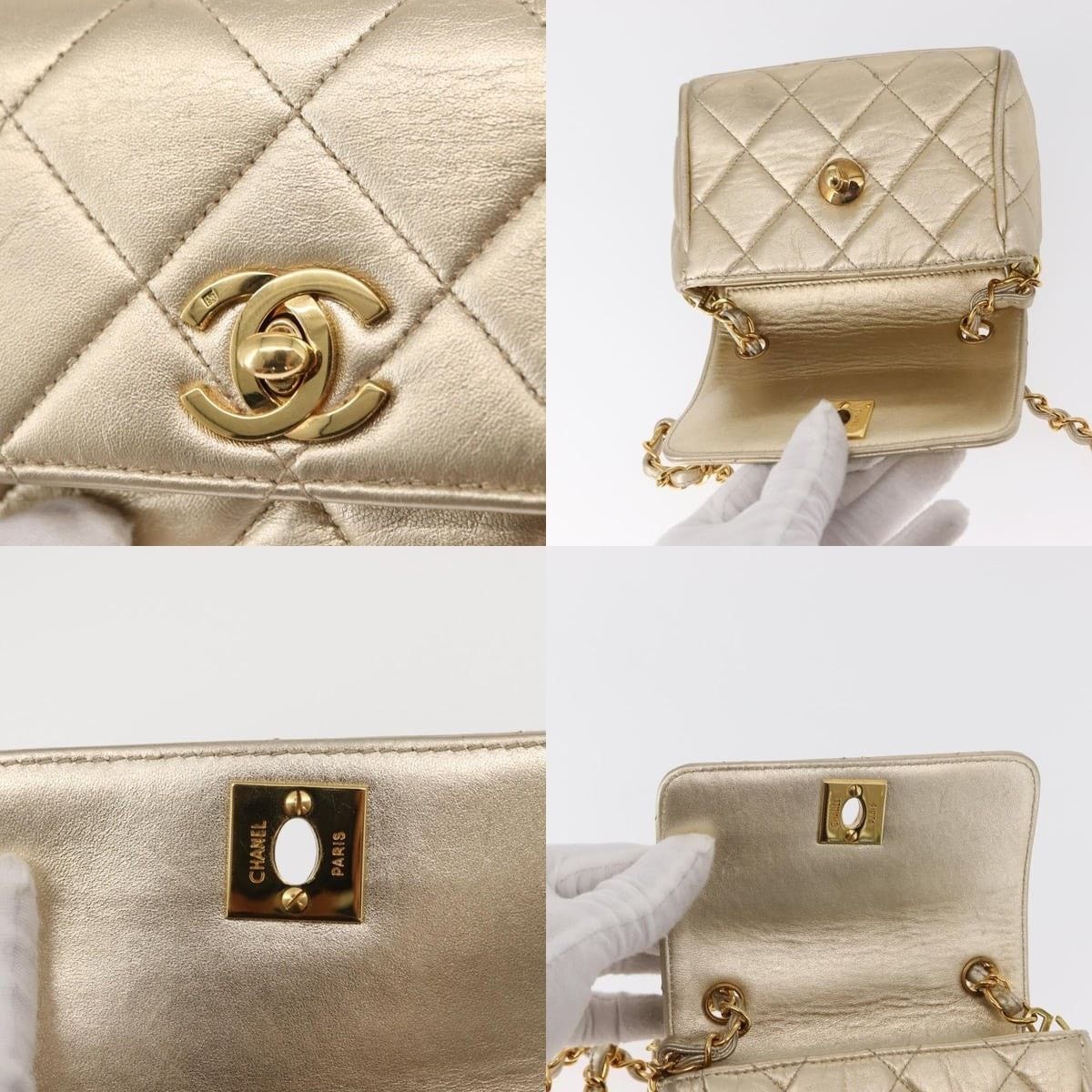 Chanel Chanel Mini Matelasse 13 Chain Shoulder Bag Size ONE SIZE - 7 Thumbnail