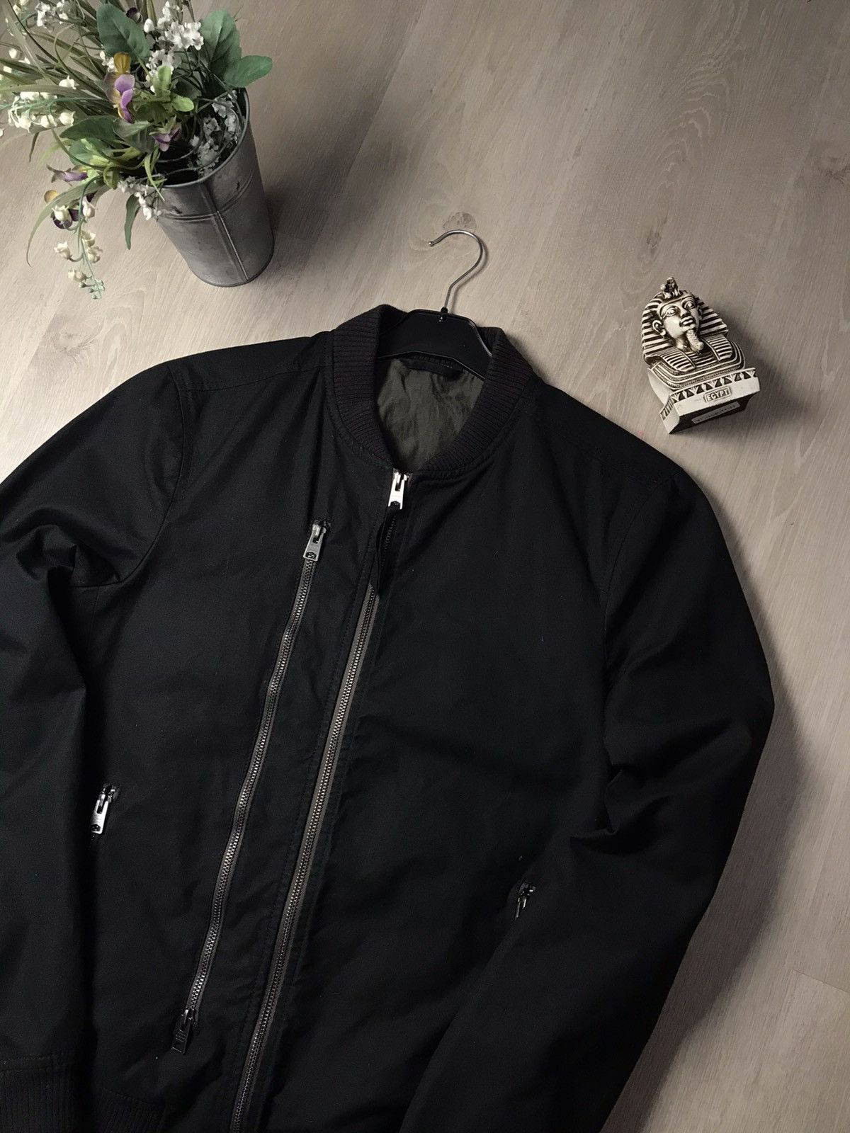 Allsaints Allsaints Hamilton Bomber Jacket MJ021314 Size US M / EU 48-50 / 2 - 2 Thumbnail