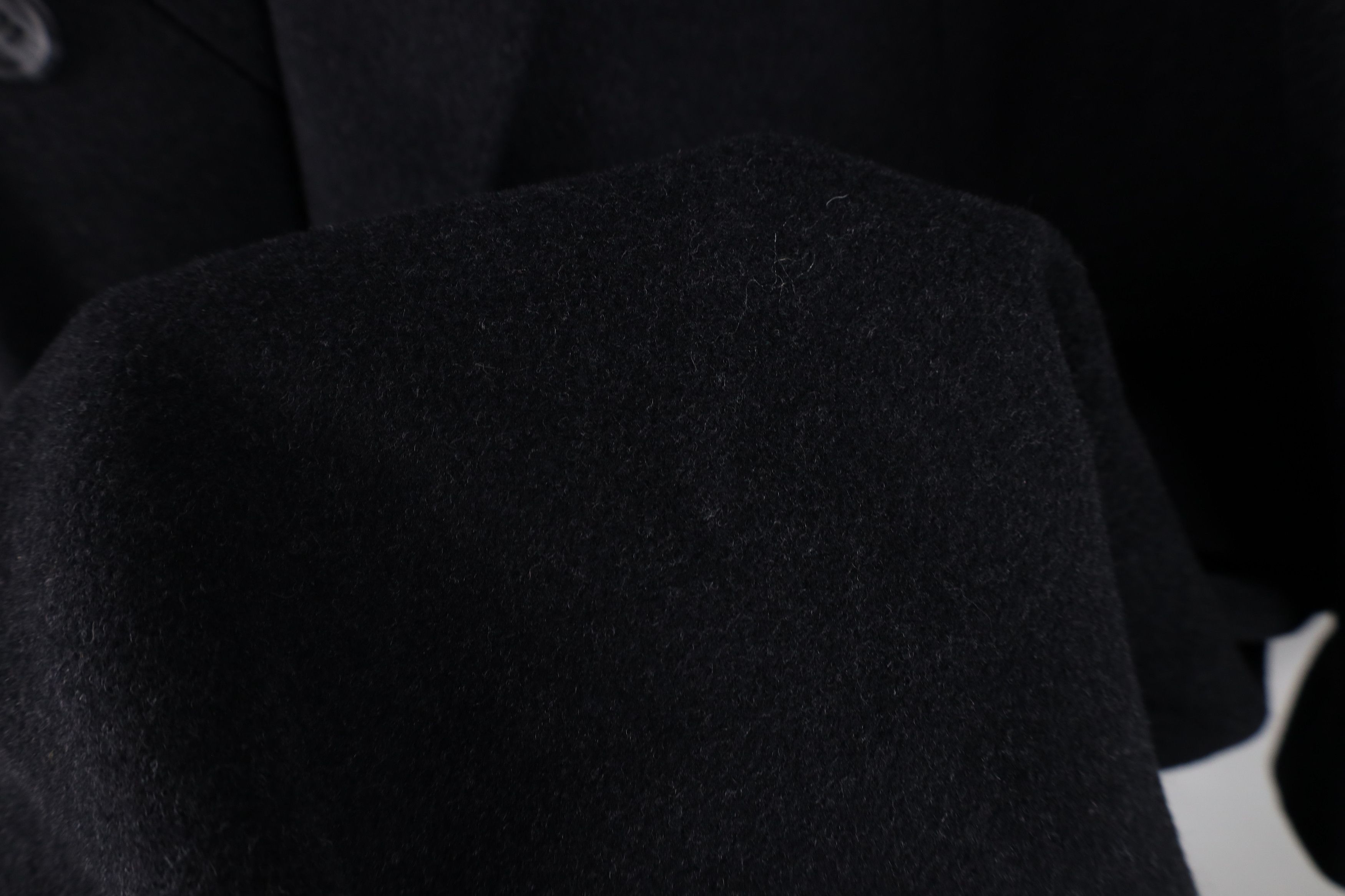 Vintage Vintage 90s Rockabilly Double Breasted Overcoat Jacket Black Size US XXL / EU 58 / 5 - 5 Thumbnail