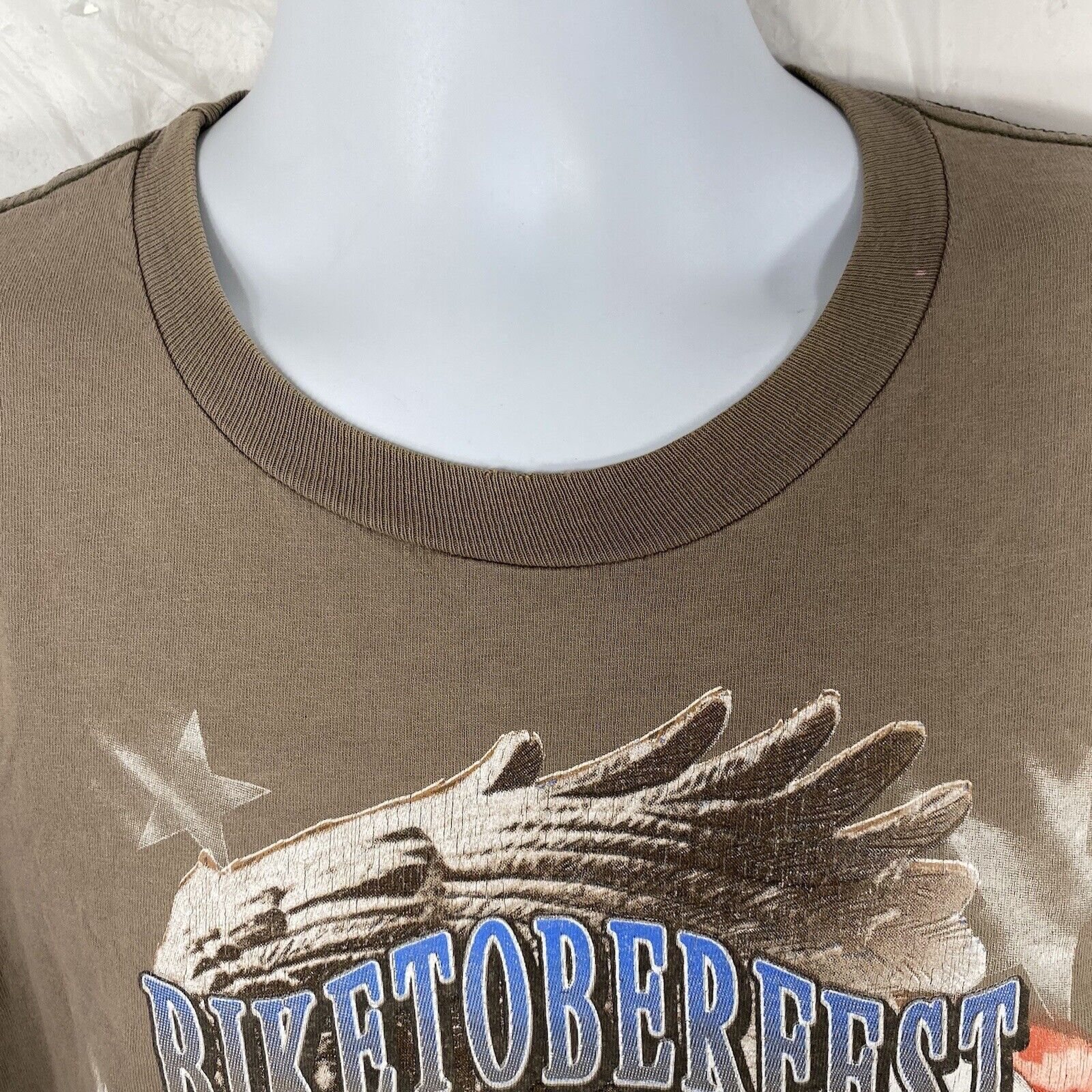 Vintage Vintage Biketoberfest 1998 Daytona Beach 6th Graphic T Shirt Size US XL / EU 56 / 4 - 2 Thumbnail