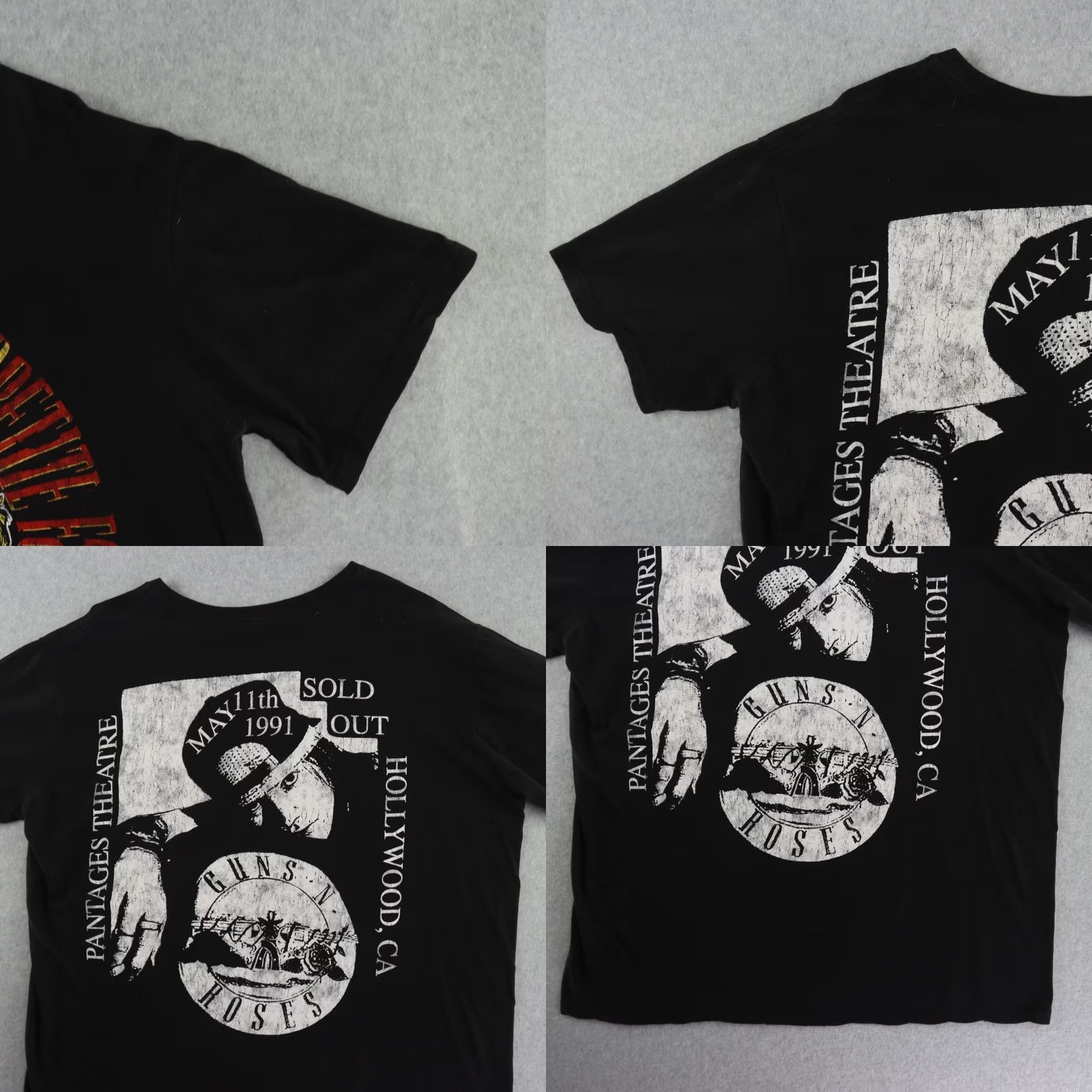 Bravado Bravado Guns N Roses Shirt Adult XL Black T-Shirt Men Short Sleeve Size XL Black Size US XL / EU 56 / 4 - 8 Thumbnail