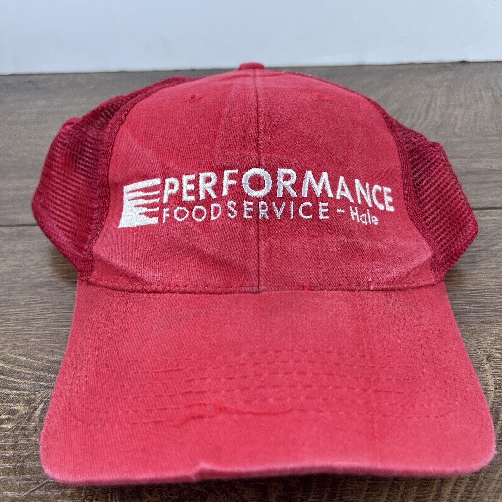 Other Performance Food Service Hat Red Cap Adjustable Hat Red Adul Size ONE SIZE - 3 Thumbnail