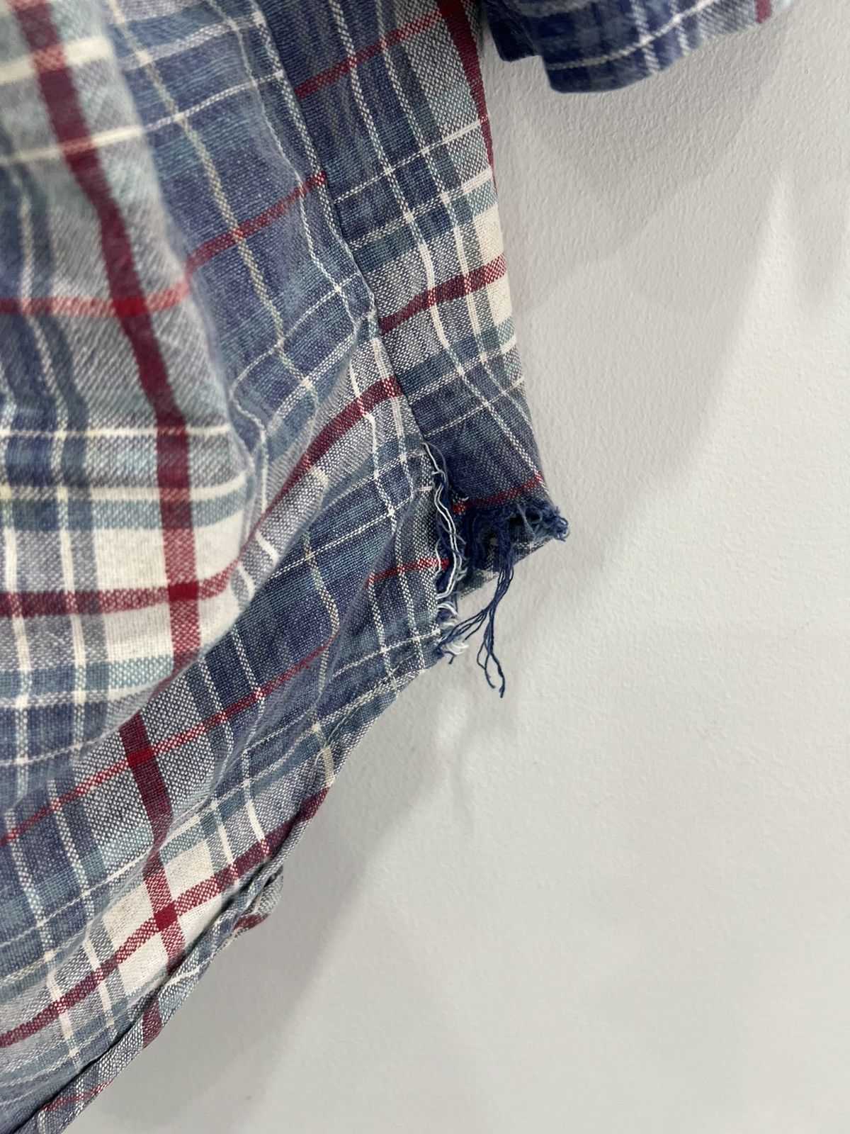 If Six Was Nine Vintage Plaid Flannel Short Sleeve shirt 90s Size US L / EU 52-54 / 3 - 4 Thumbnail