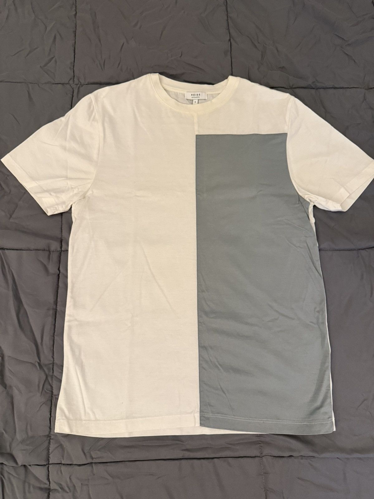 Reiss Reiss color block shirt Size US S / EU 44-46 / 1 - 1 Thumbnail