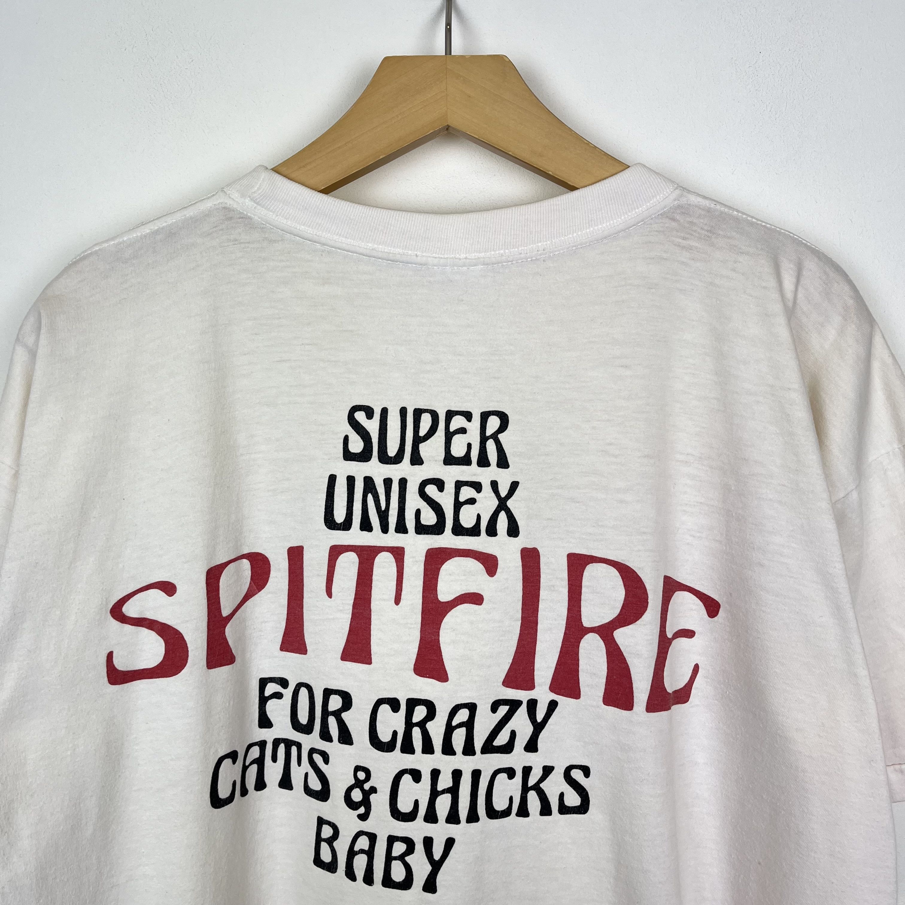 Band Tees Vintage Spitfire Boys UK Rock Band Tour T Shirt 1991 Size US M / EU 48-50 / 2 - 20 Thumbnail