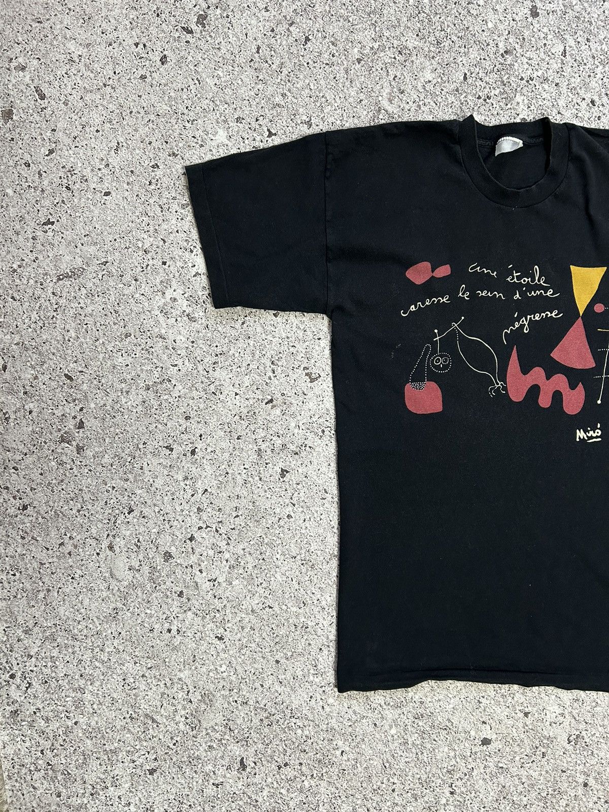 MoMA × Vintage Rare vintage 90s Joan Succ Miro Art boxy t-shirt 2000 Y2K Size US XL / EU 56 / 4 - 2 Thumbnail